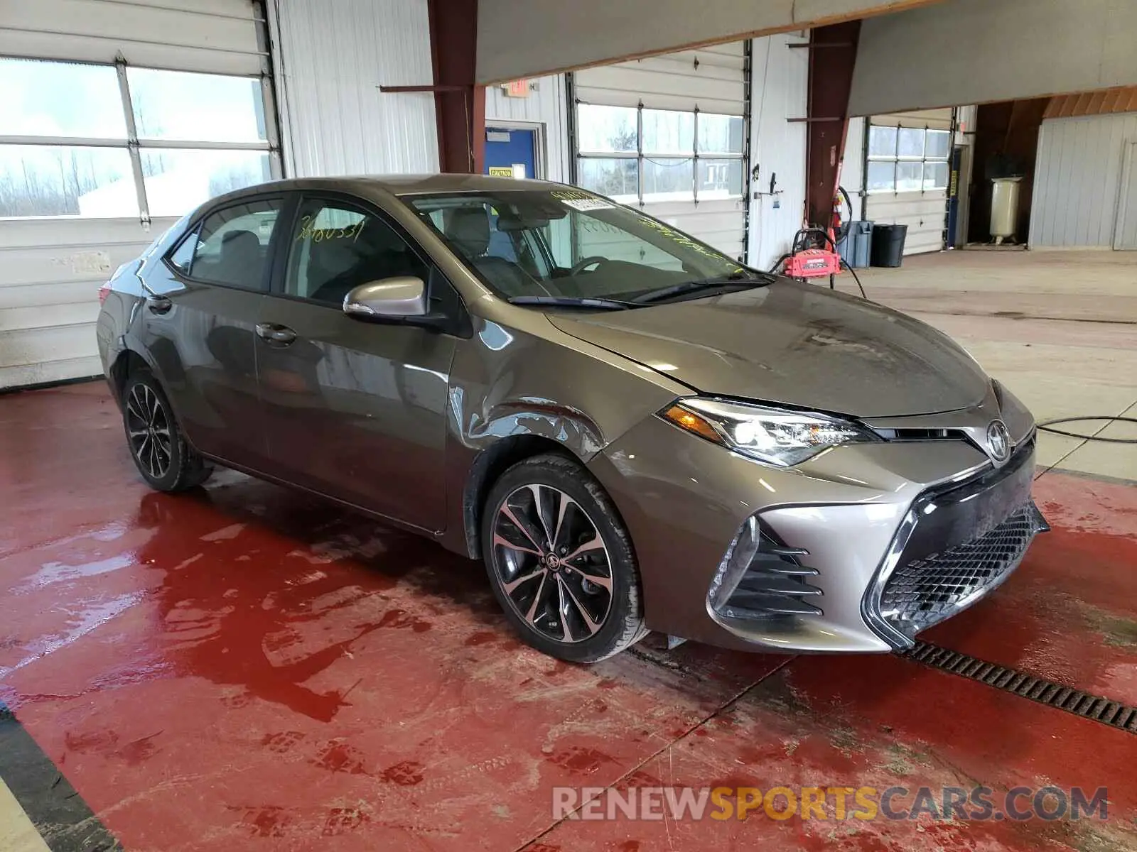 1 Photograph of a damaged car 5YFBURHE2KP934333 TOYOTA COROLLA 2019