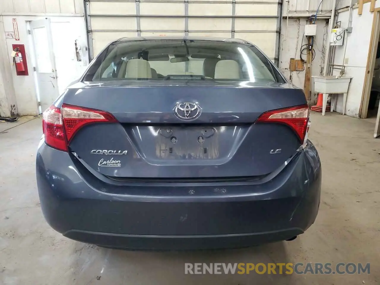 6 Photograph of a damaged car 5YFBURHE2KP936812 TOYOTA COROLLA 2019