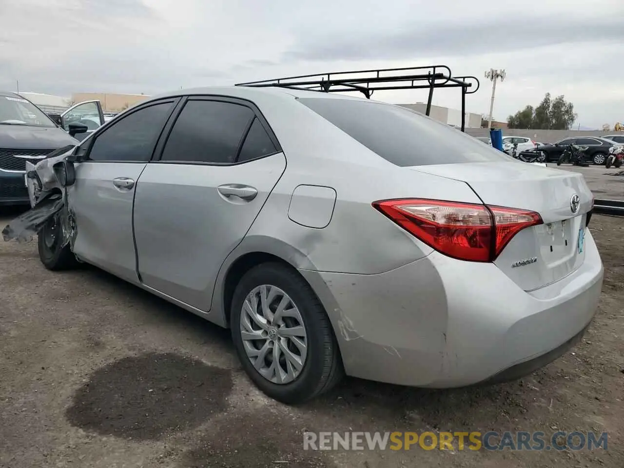 2 Photograph of a damaged car 5YFBURHE2KP938012 TOYOTA COROLLA 2019