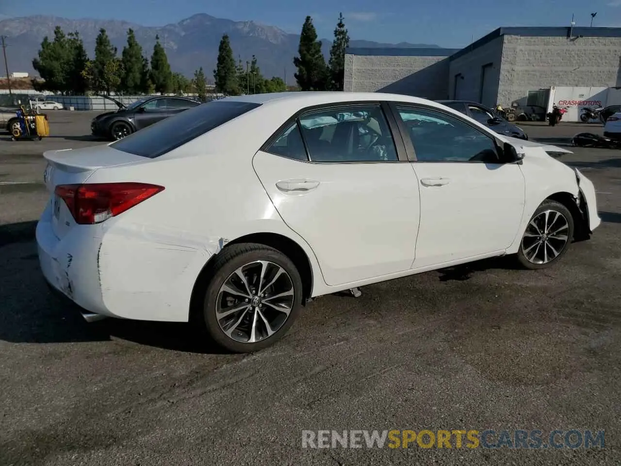 3 Фотография поврежденного автомобиля 5YFBURHE2KP938527 TOYOTA COROLLA 2019