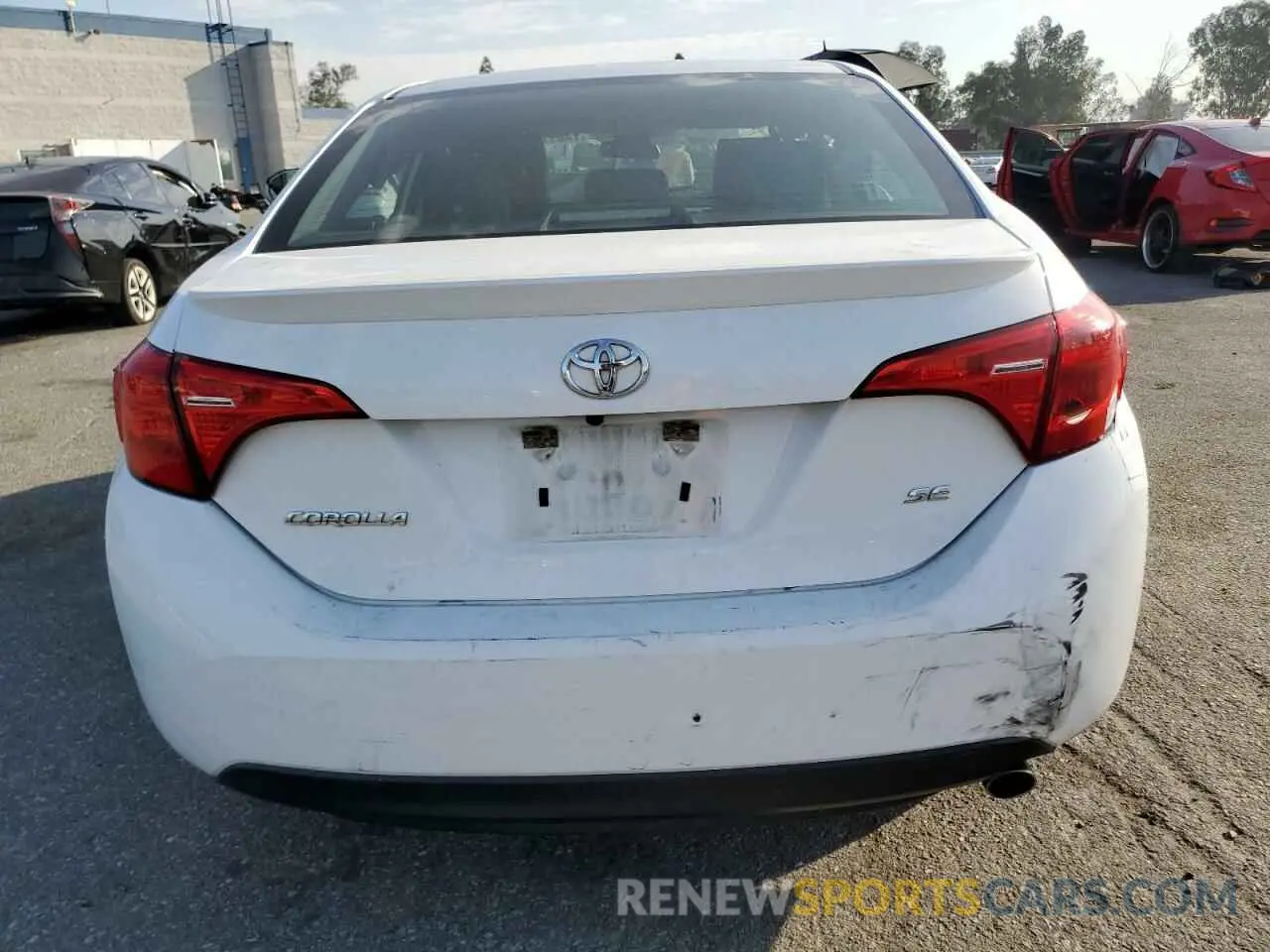 6 Фотография поврежденного автомобиля 5YFBURHE2KP938527 TOYOTA COROLLA 2019