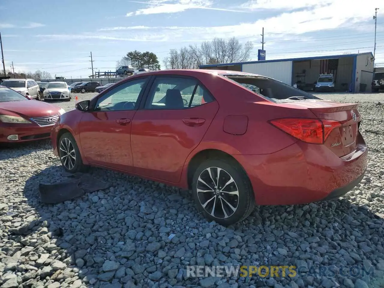 2 Фотография поврежденного автомобиля 5YFBURHE2KP939306 TOYOTA COROLLA 2019
