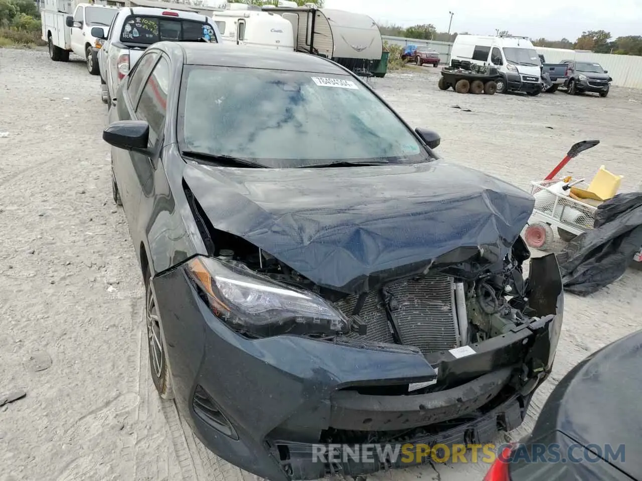 5 Photograph of a damaged car 5YFBURHE3KP856306 TOYOTA COROLLA 2019
