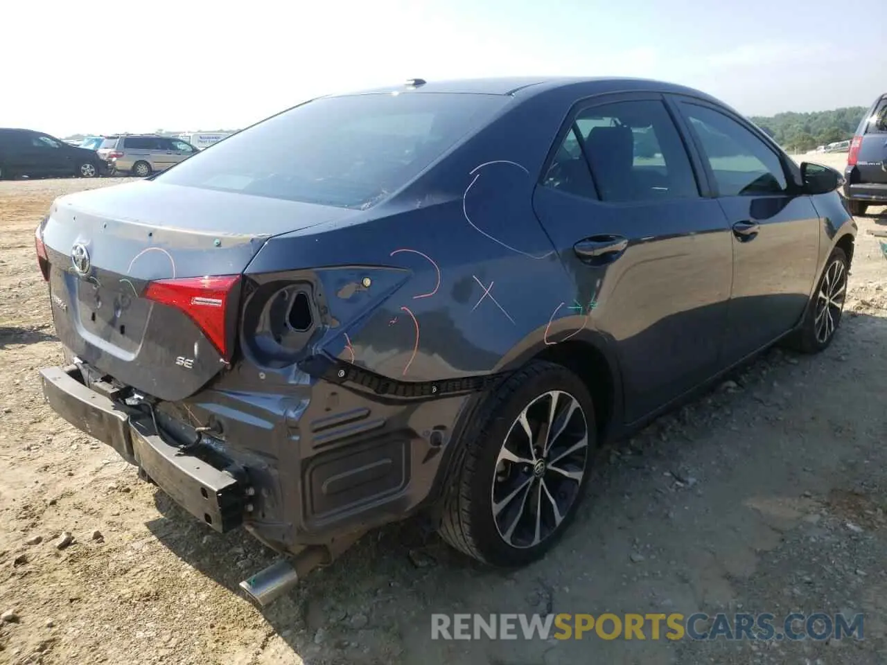 4 Фотография поврежденного автомобиля 5YFBURHE3KP856497 TOYOTA COROLLA 2019