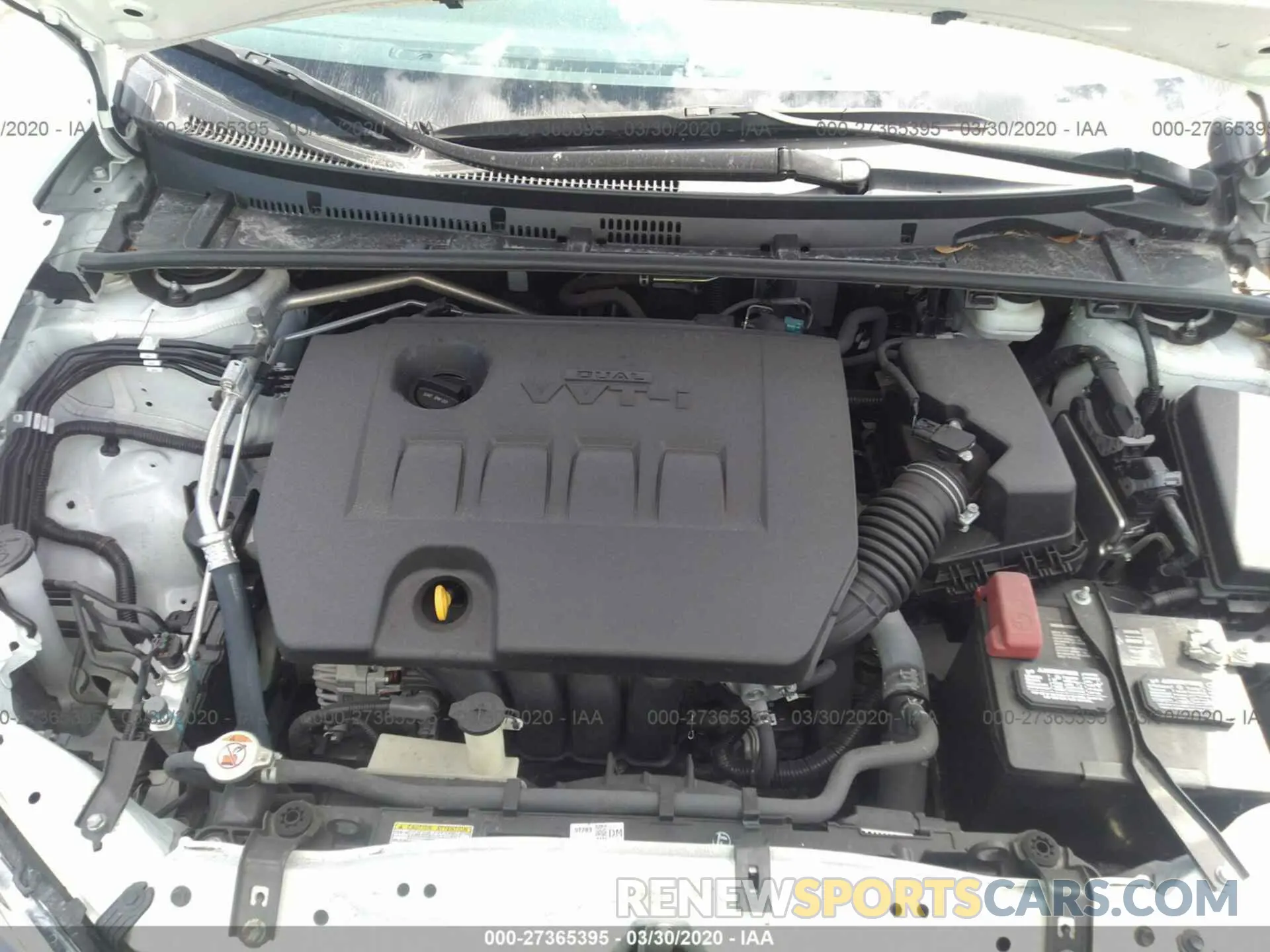 10 Photograph of a damaged car 5YFBURHE3KP858671 TOYOTA COROLLA 2019