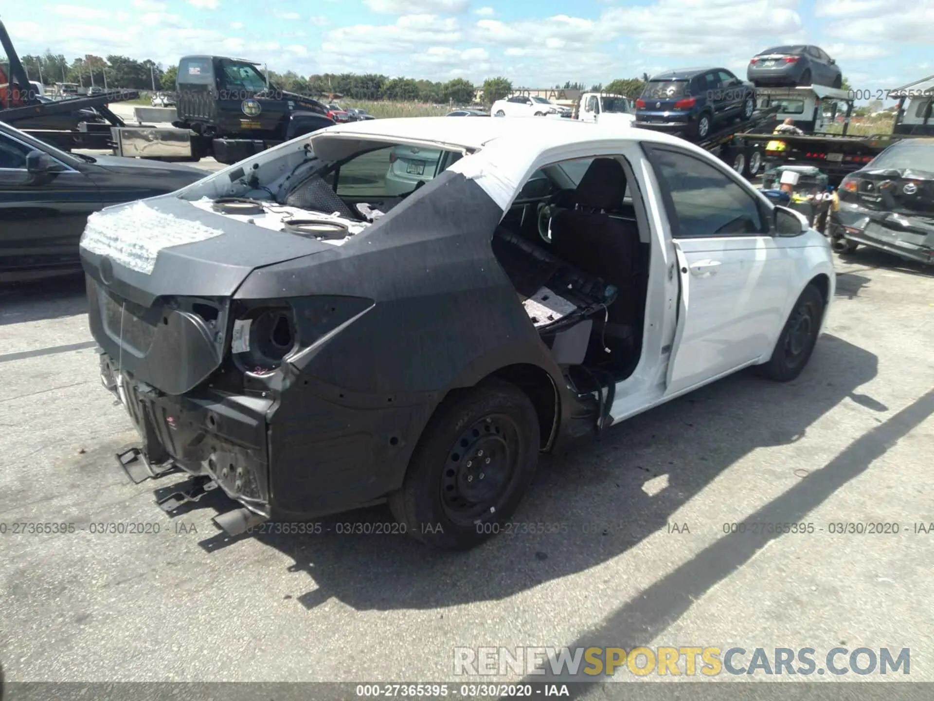 4 Photograph of a damaged car 5YFBURHE3KP858671 TOYOTA COROLLA 2019