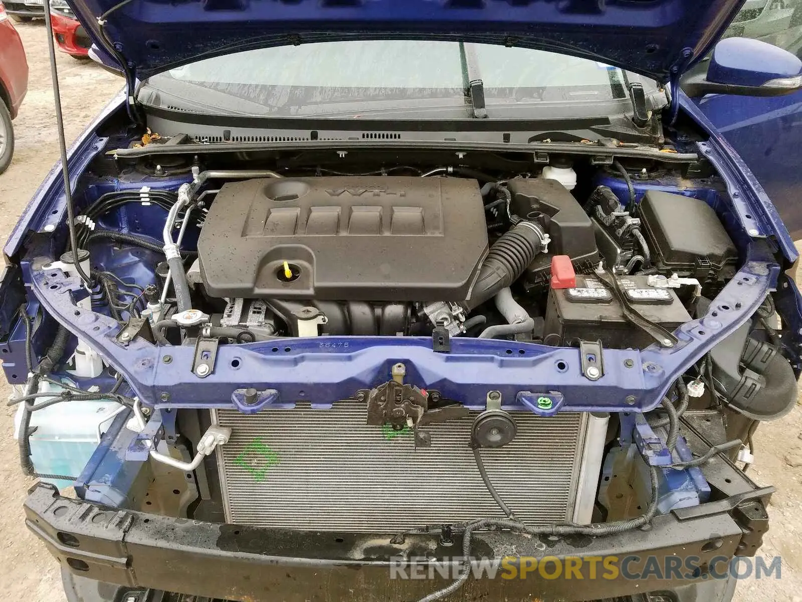 7 Photograph of a damaged car 5YFBURHE3KP860842 TOYOTA COROLLA 2019