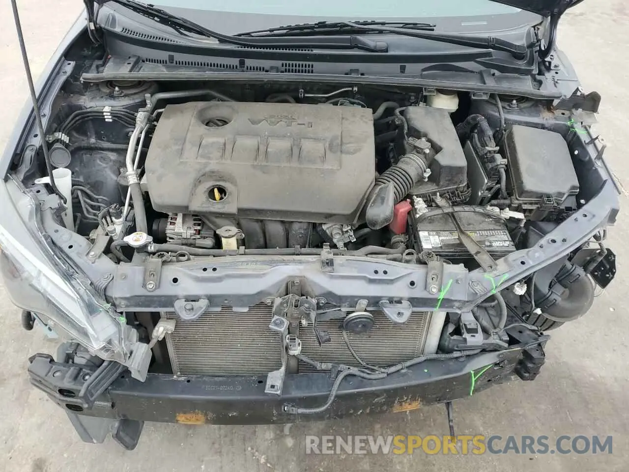 11 Photograph of a damaged car 5YFBURHE3KP863840 TOYOTA COROLLA 2019
