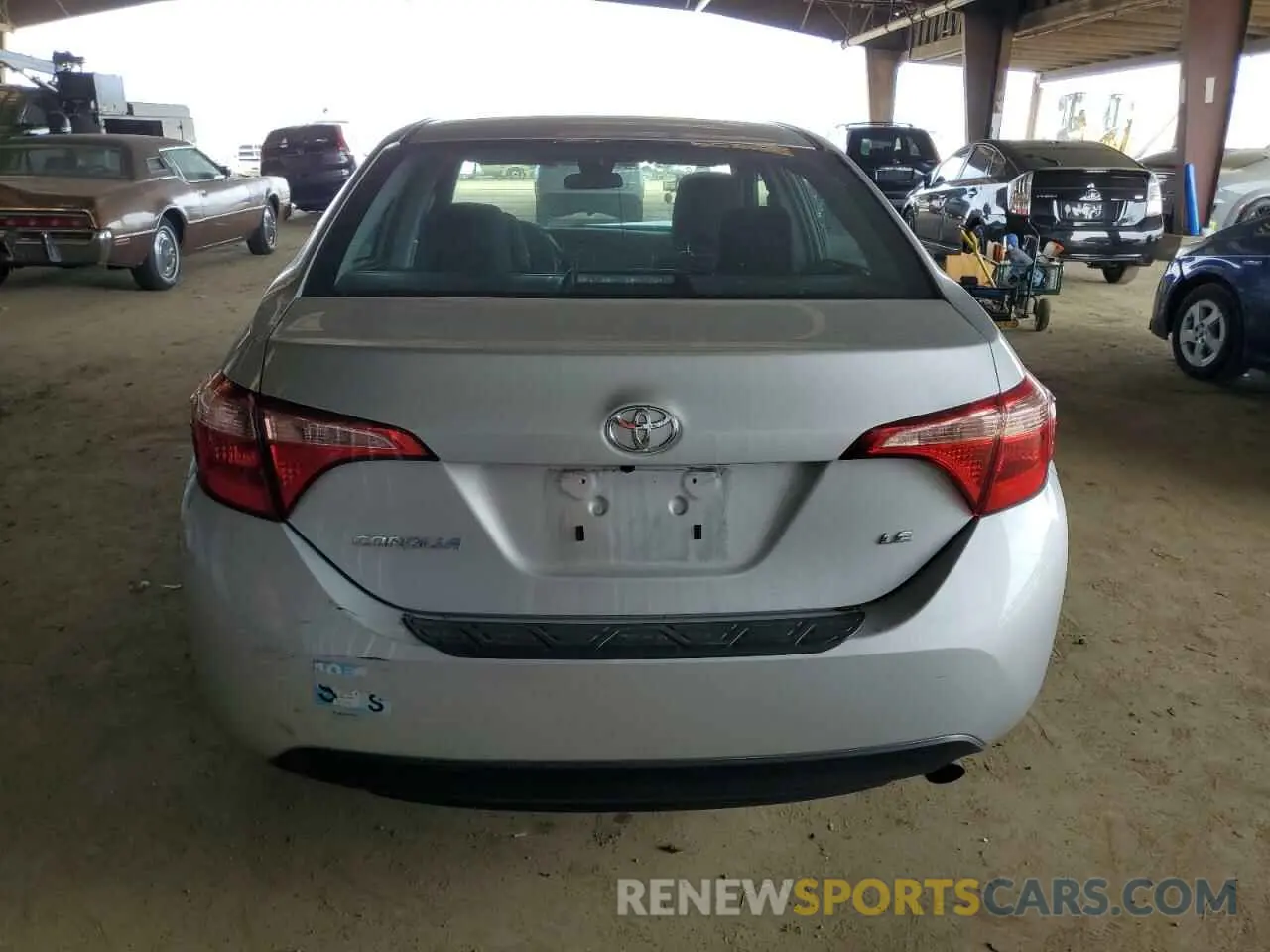 6 Фотография поврежденного автомобиля 5YFBURHE3KP865488 TOYOTA COROLLA 2019