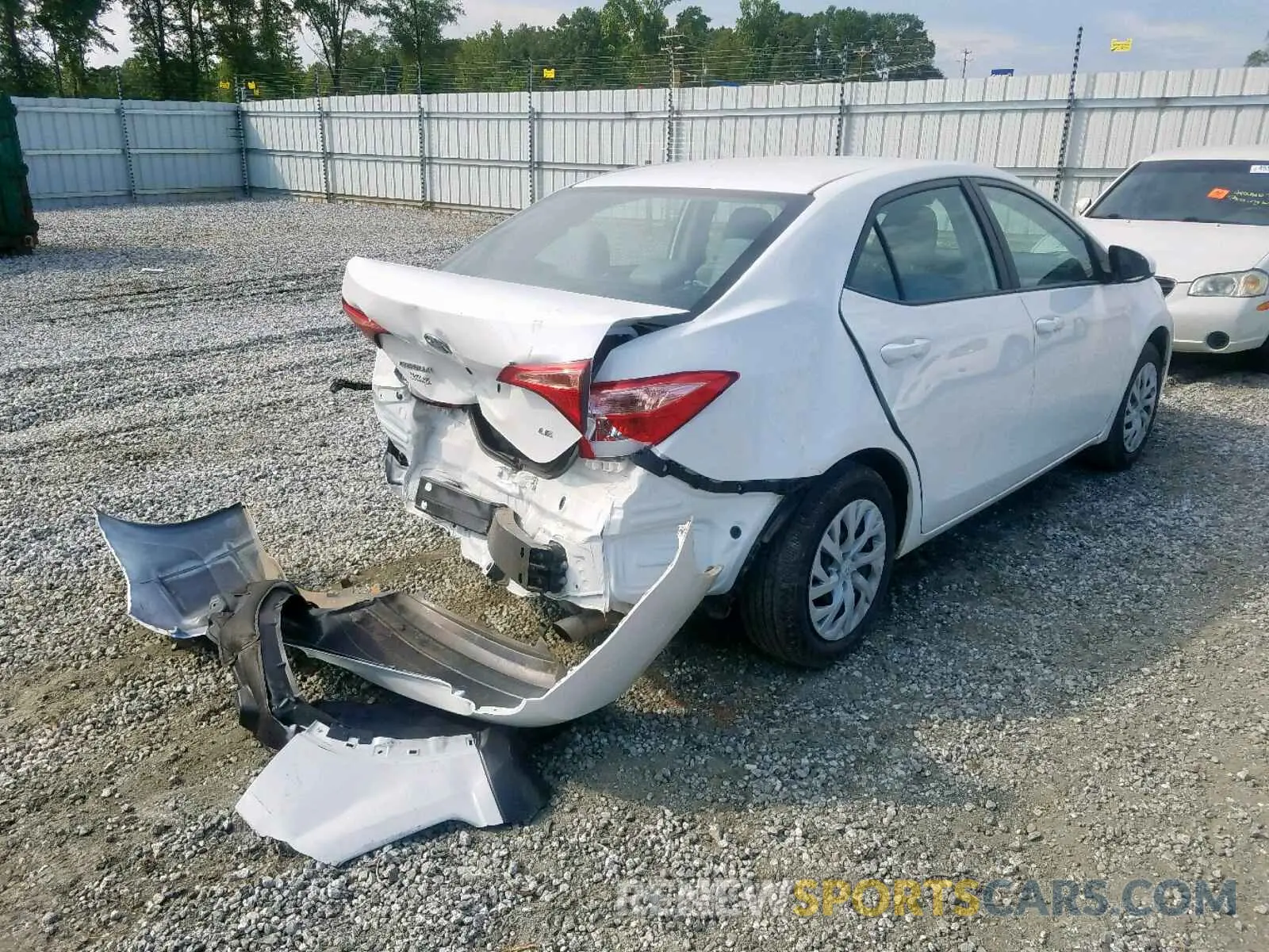 4 Photograph of a damaged car 5YFBURHE3KP865930 TOYOTA COROLLA 2019