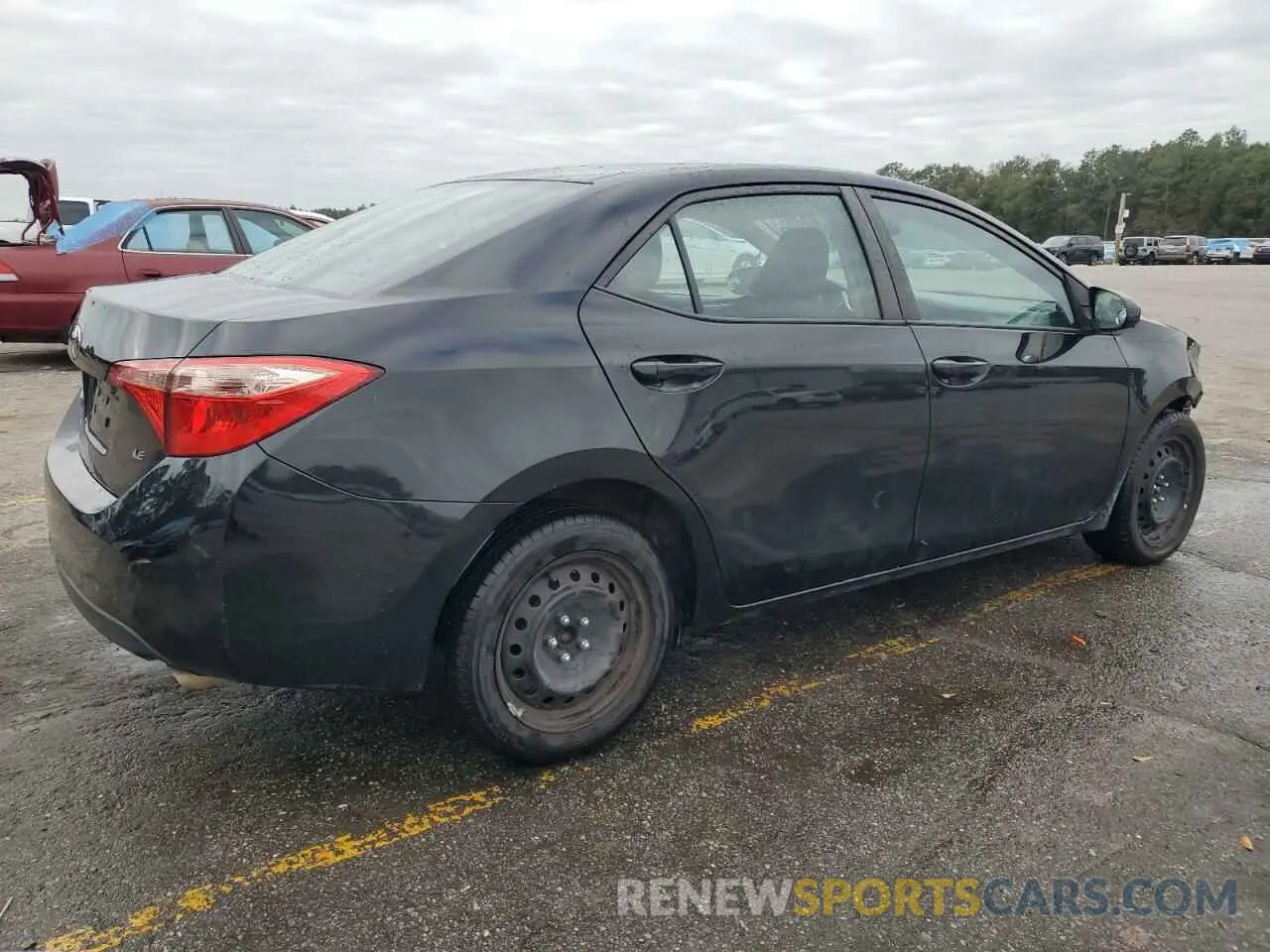 3 Фотография поврежденного автомобиля 5YFBURHE3KP866964 TOYOTA COROLLA 2019