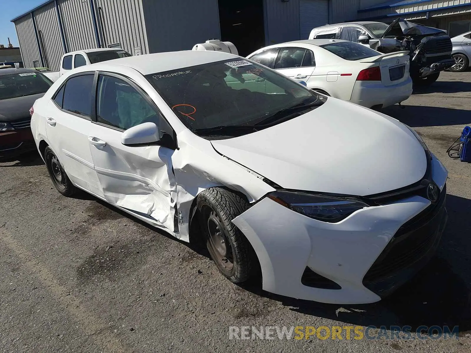1 Photograph of a damaged car 5YFBURHE3KP867113 TOYOTA COROLLA 2019