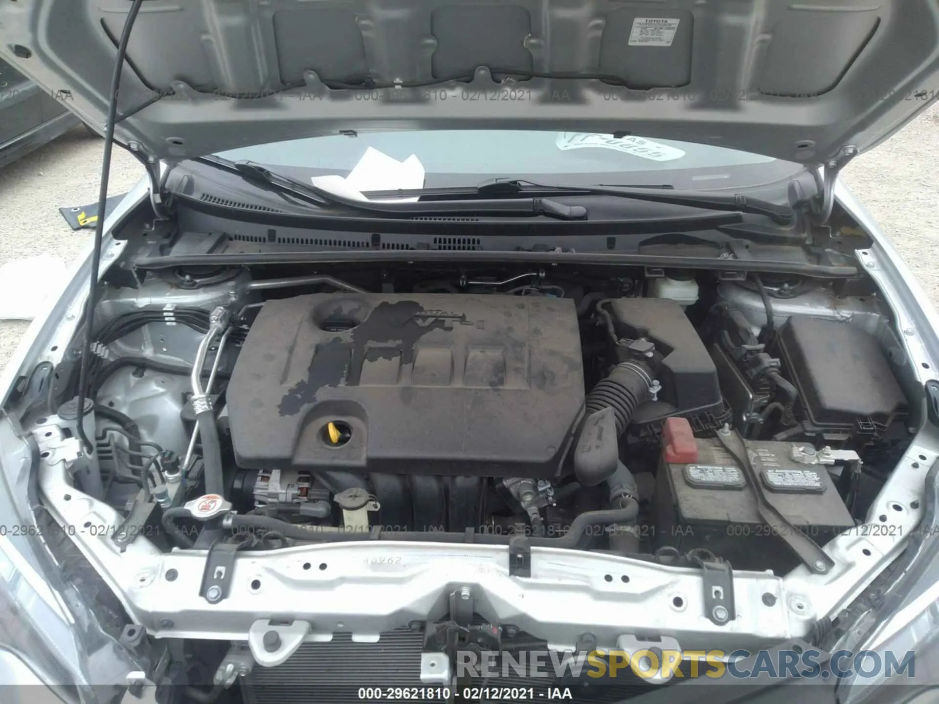 10 Photograph of a damaged car 5YFBURHE3KP869329 TOYOTA COROLLA 2019