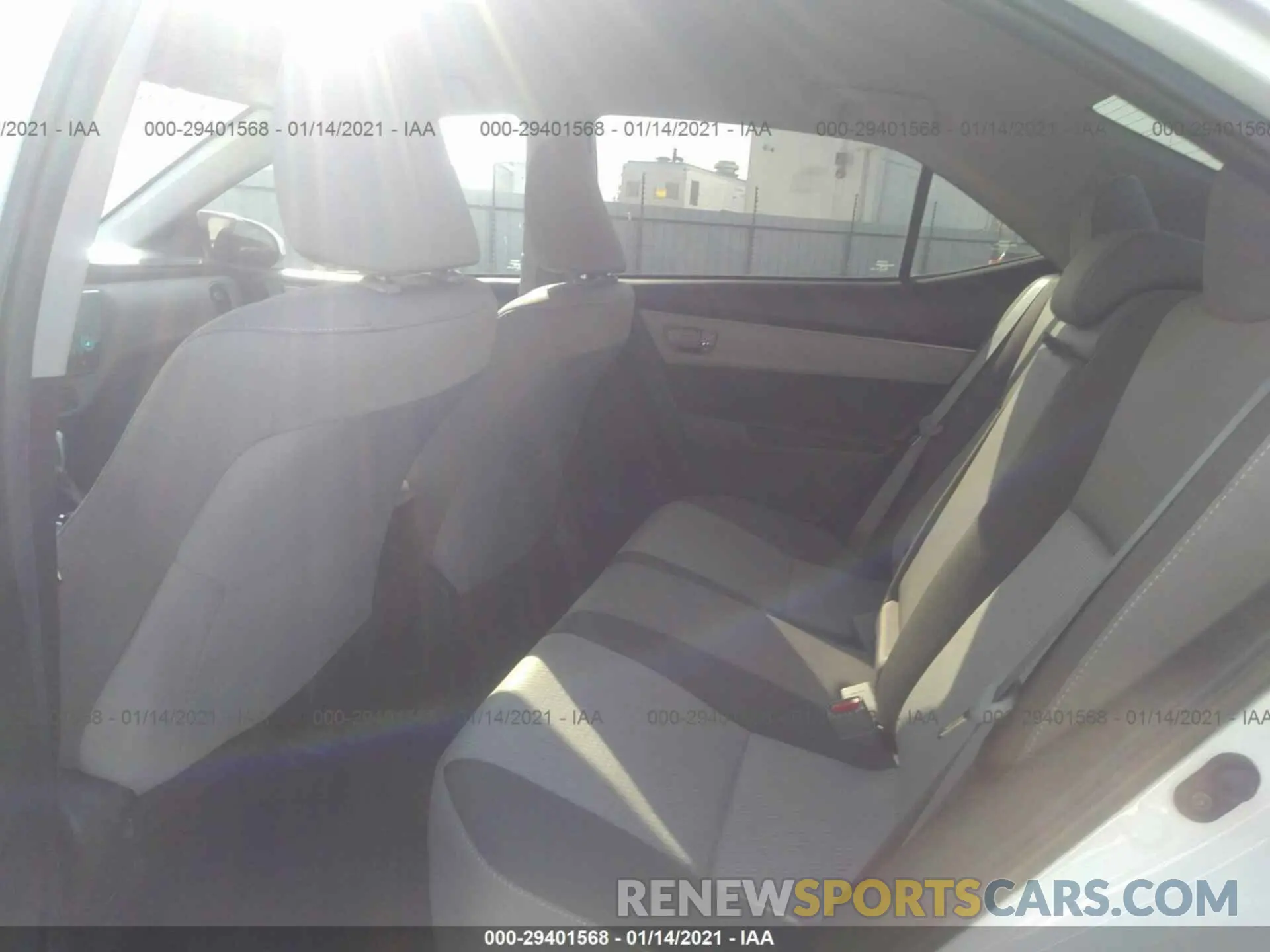 8 Photograph of a damaged car 5YFBURHE3KP872229 TOYOTA COROLLA 2019