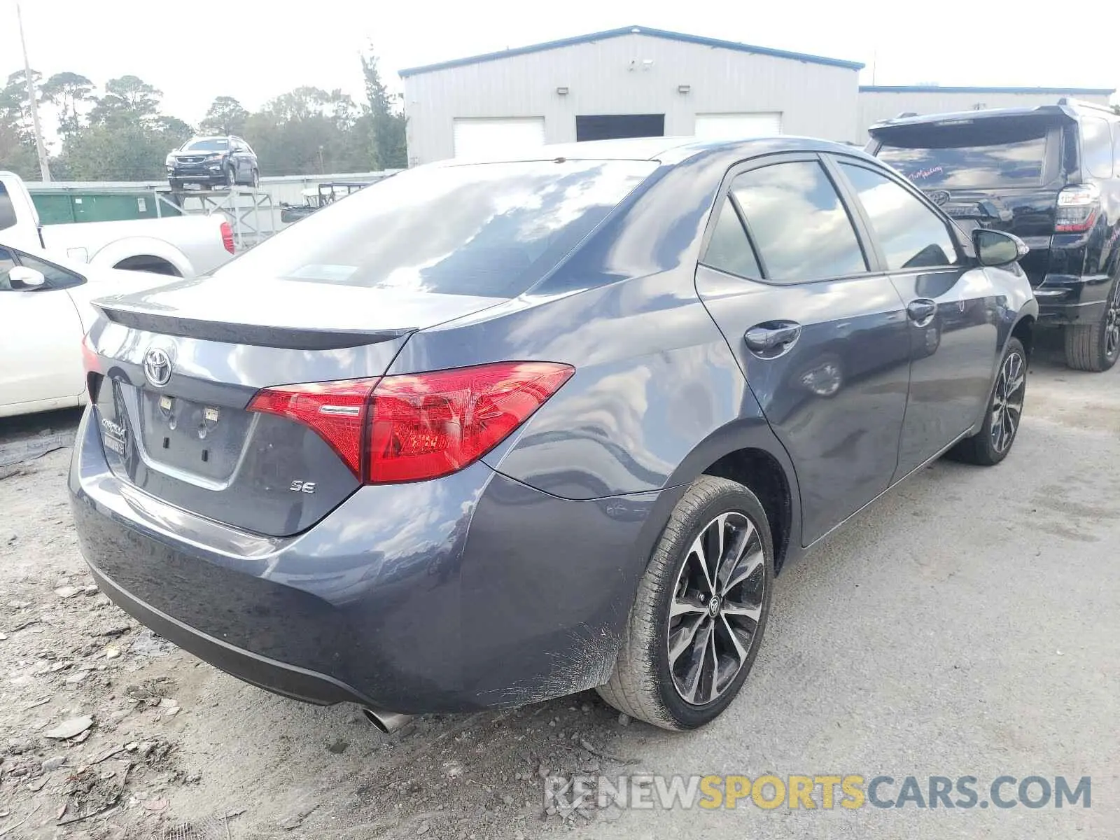 4 Photograph of a damaged car 5YFBURHE3KP873767 TOYOTA COROLLA 2019