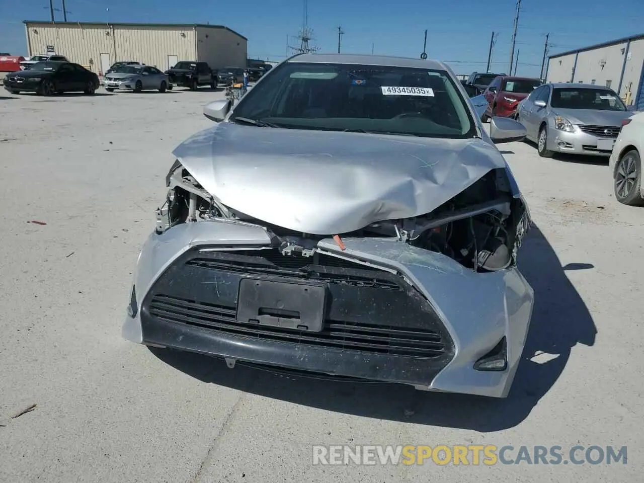 5 Photograph of a damaged car 5YFBURHE3KP875065 TOYOTA COROLLA 2019