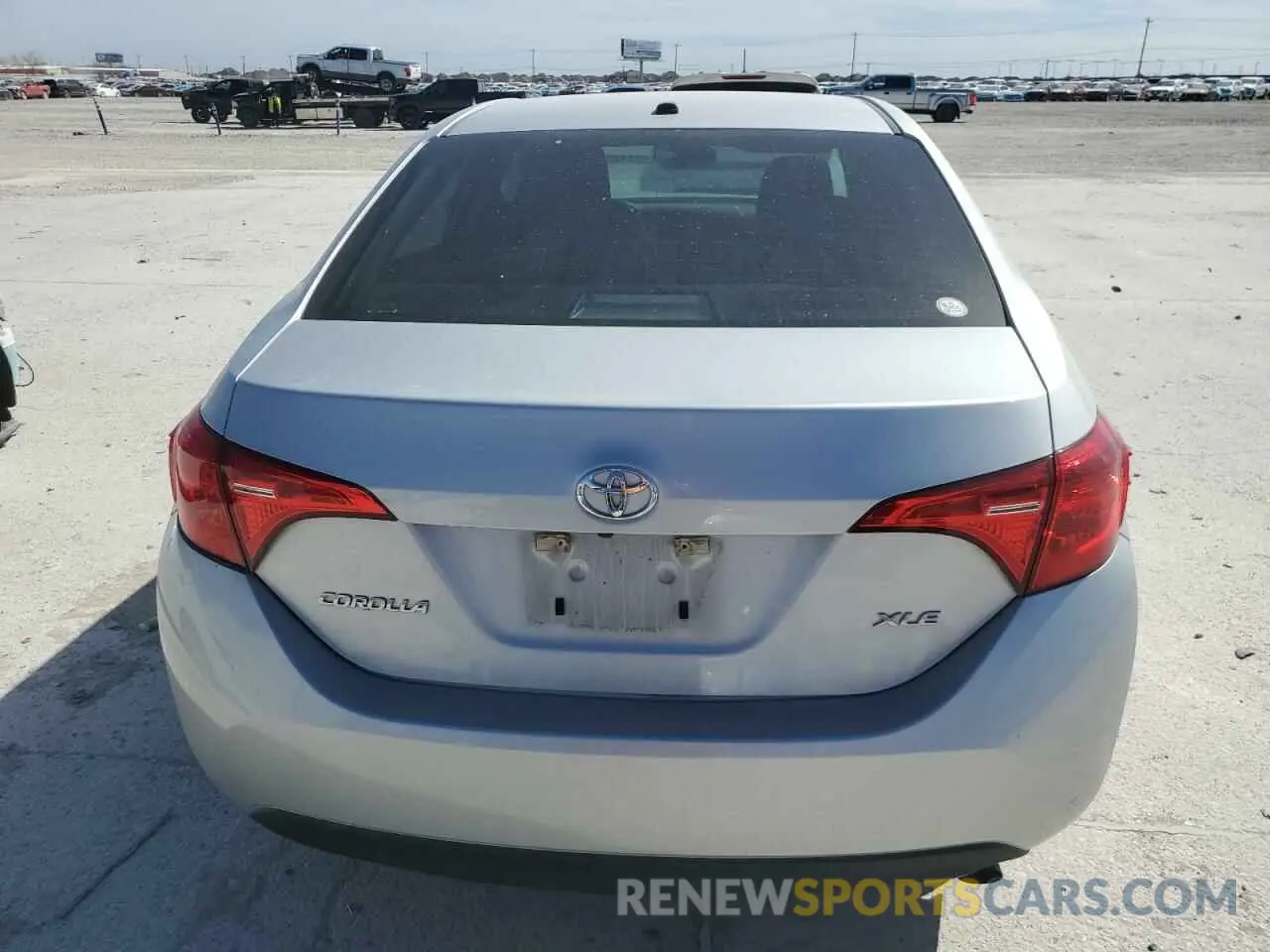 6 Photograph of a damaged car 5YFBURHE3KP875065 TOYOTA COROLLA 2019