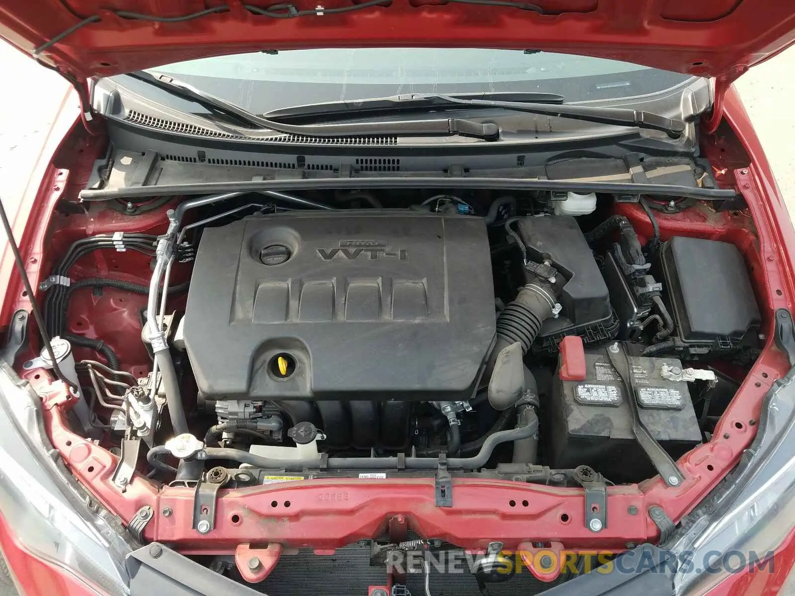 7 Photograph of a damaged car 5YFBURHE3KP875955 TOYOTA COROLLA 2019