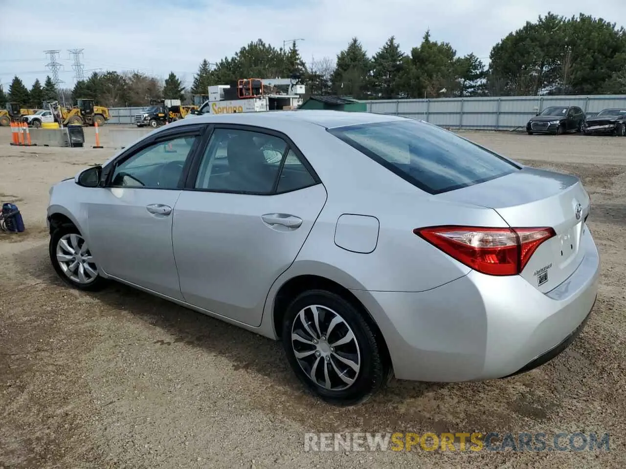 2 Photograph of a damaged car 5YFBURHE3KP887717 TOYOTA COROLLA 2019
