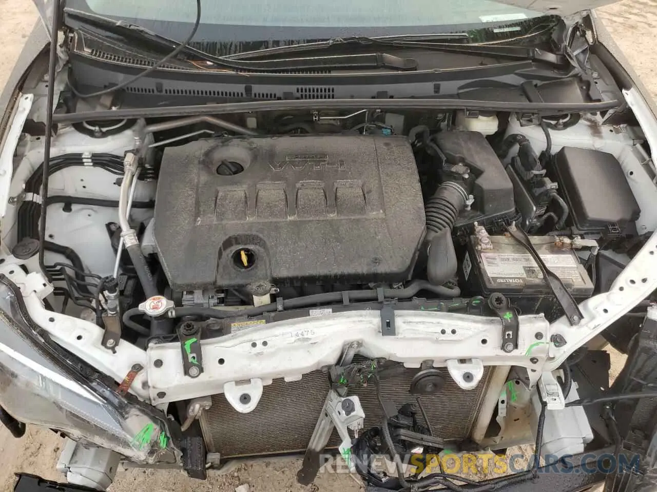 11 Фотография поврежденного автомобиля 5YFBURHE3KP889838 TOYOTA COROLLA 2019