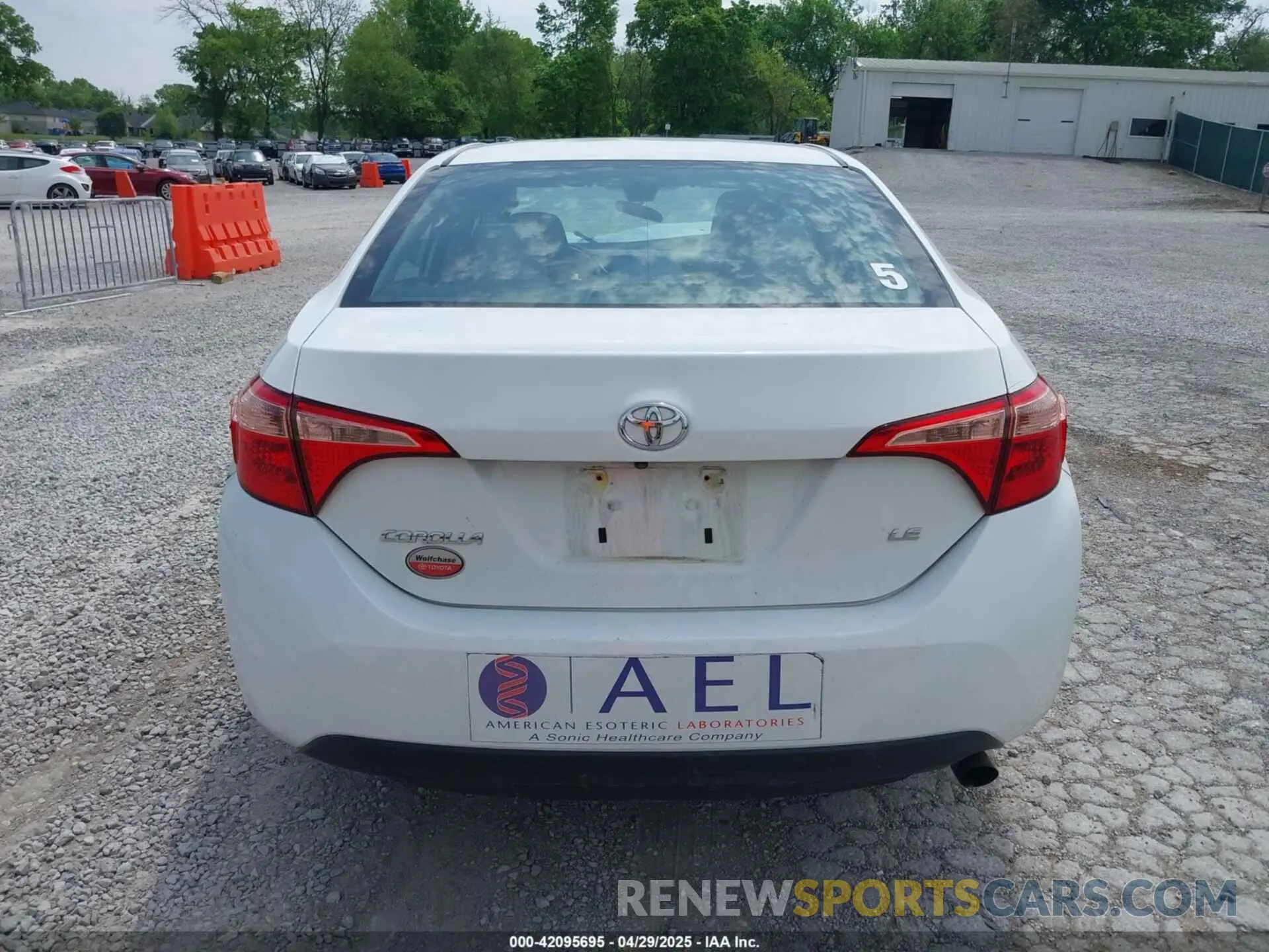 16 Photograph of a damaged car 5YFBURHE3KP891122 TOYOTA COROLLA 2019