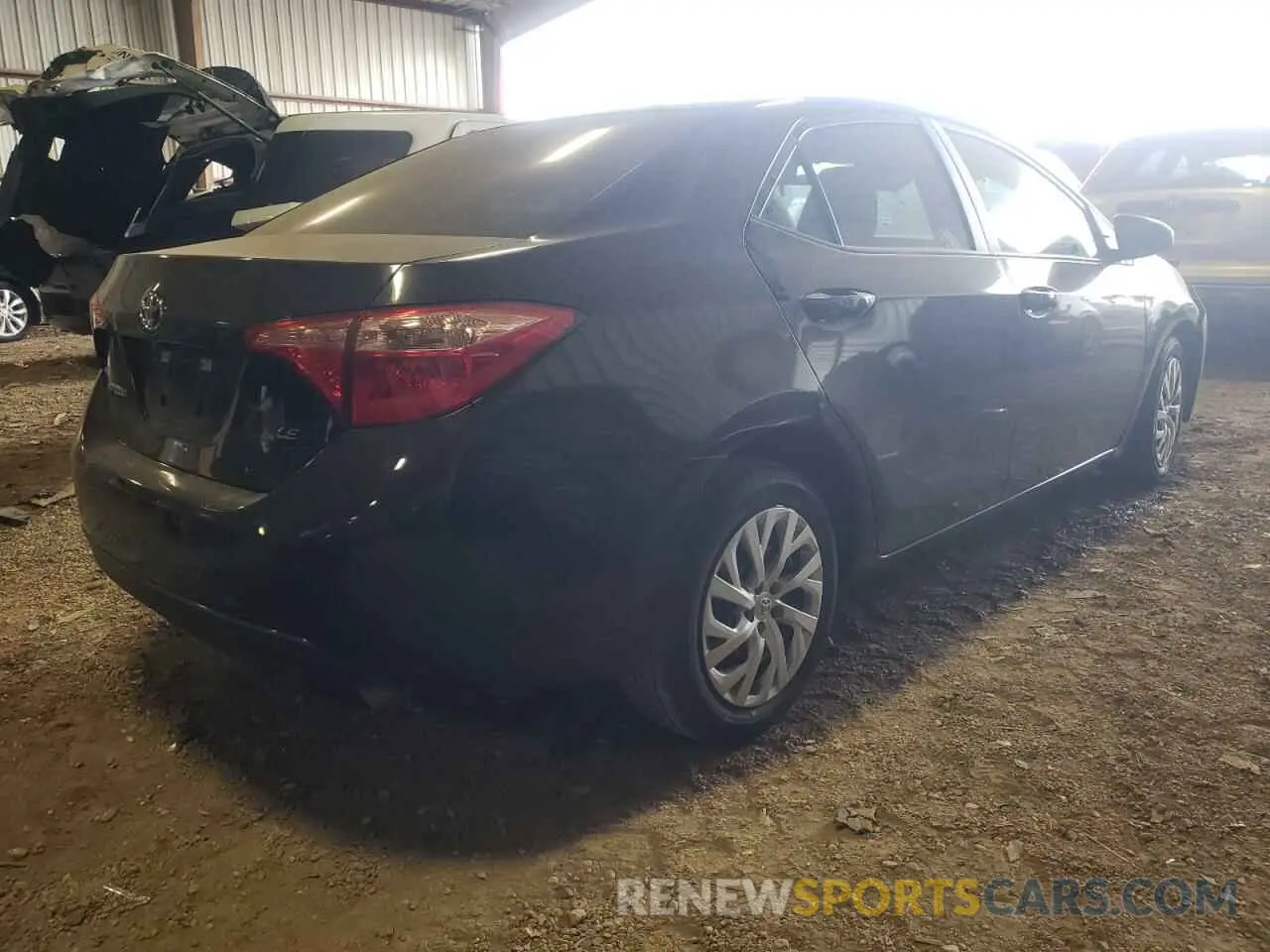 4 Photograph of a damaged car 5YFBURHE3KP894179 TOYOTA COROLLA 2019