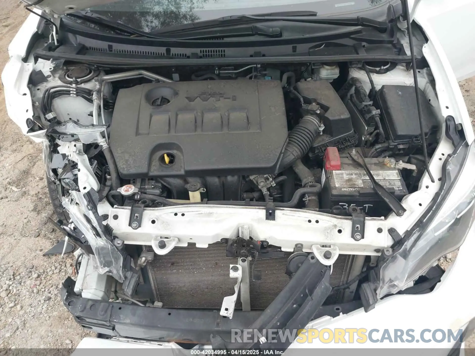 10 Фотография поврежденного автомобиля 5YFBURHE3KP895705 TOYOTA COROLLA 2019