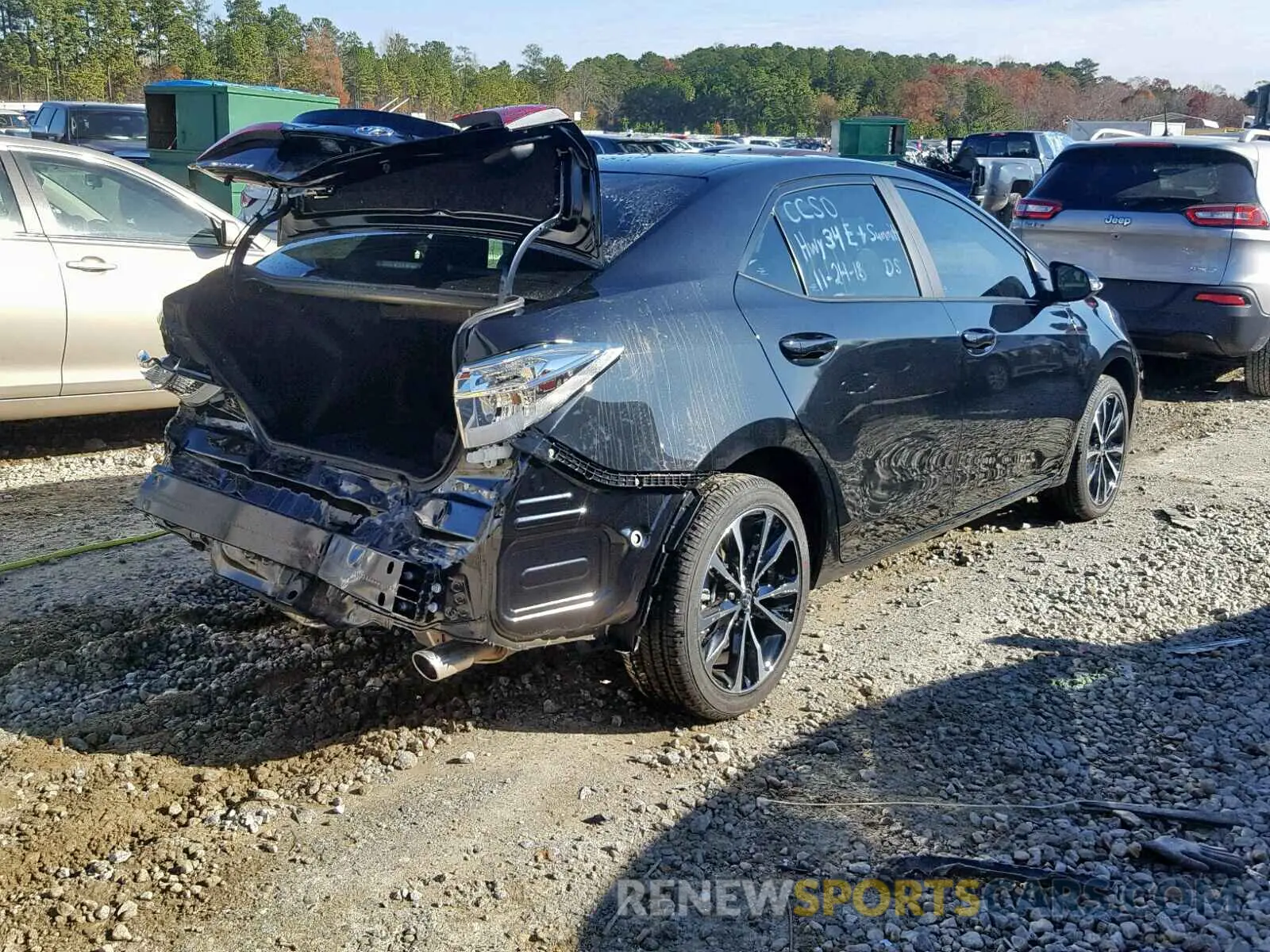 4 Photograph of a damaged car 5YFBURHE3KP897941 TOYOTA COROLLA 2019