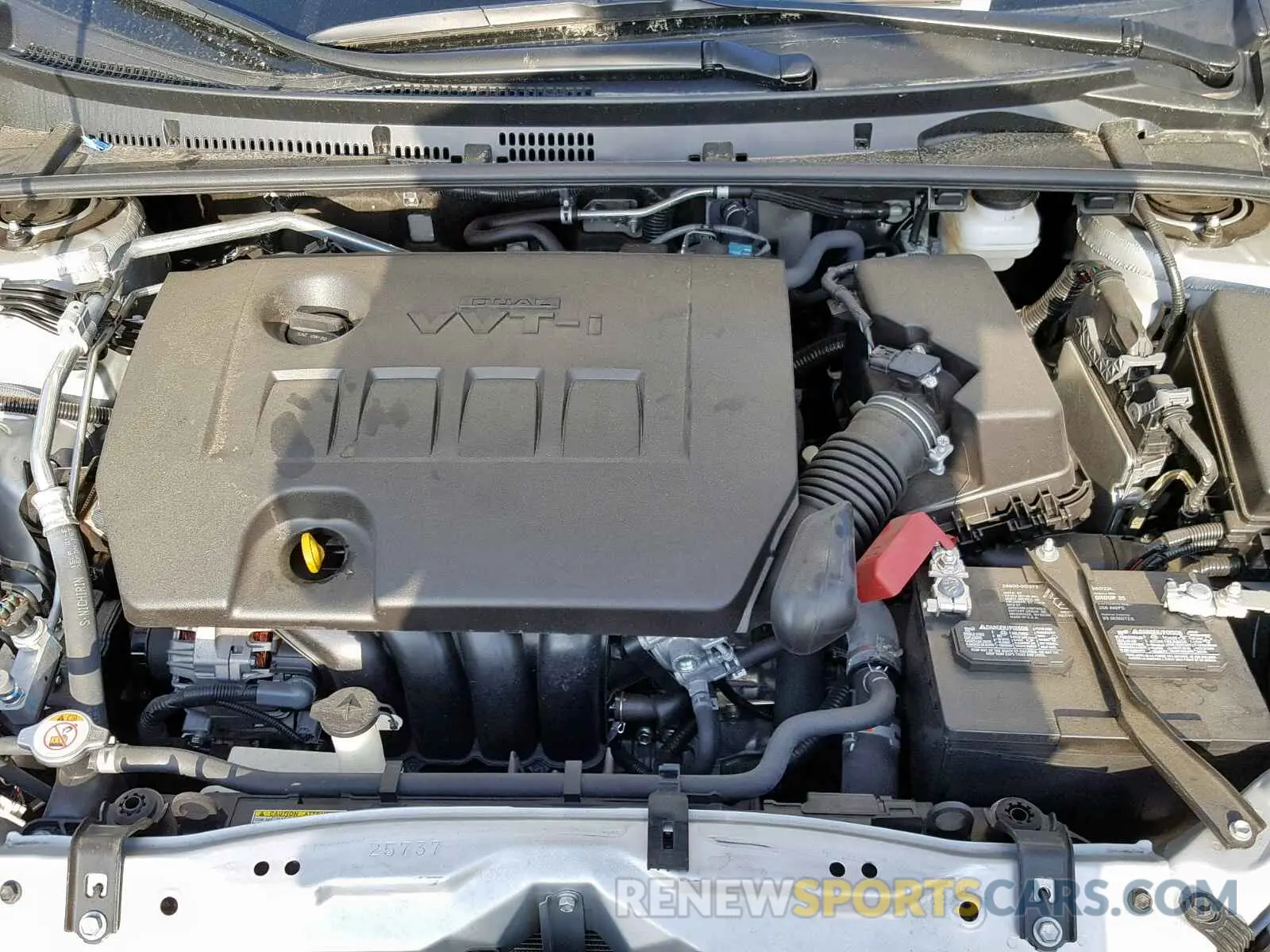 7 Photograph of a damaged car 5YFBURHE3KP901034 TOYOTA COROLLA 2019