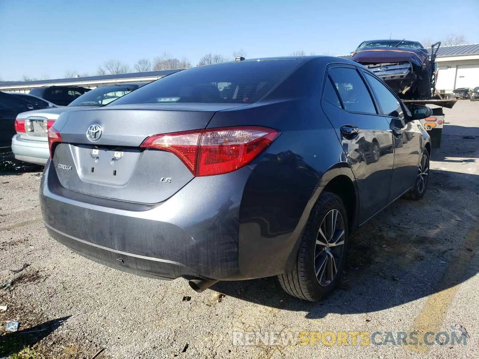 4 Photograph of a damaged car 5YFBURHE3KP908632 TOYOTA COROLLA 2019