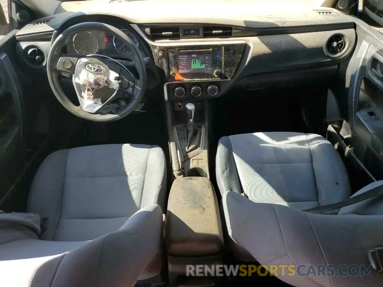 8 Photograph of a damaged car 5YFBURHE3KP909389 TOYOTA COROLLA 2019