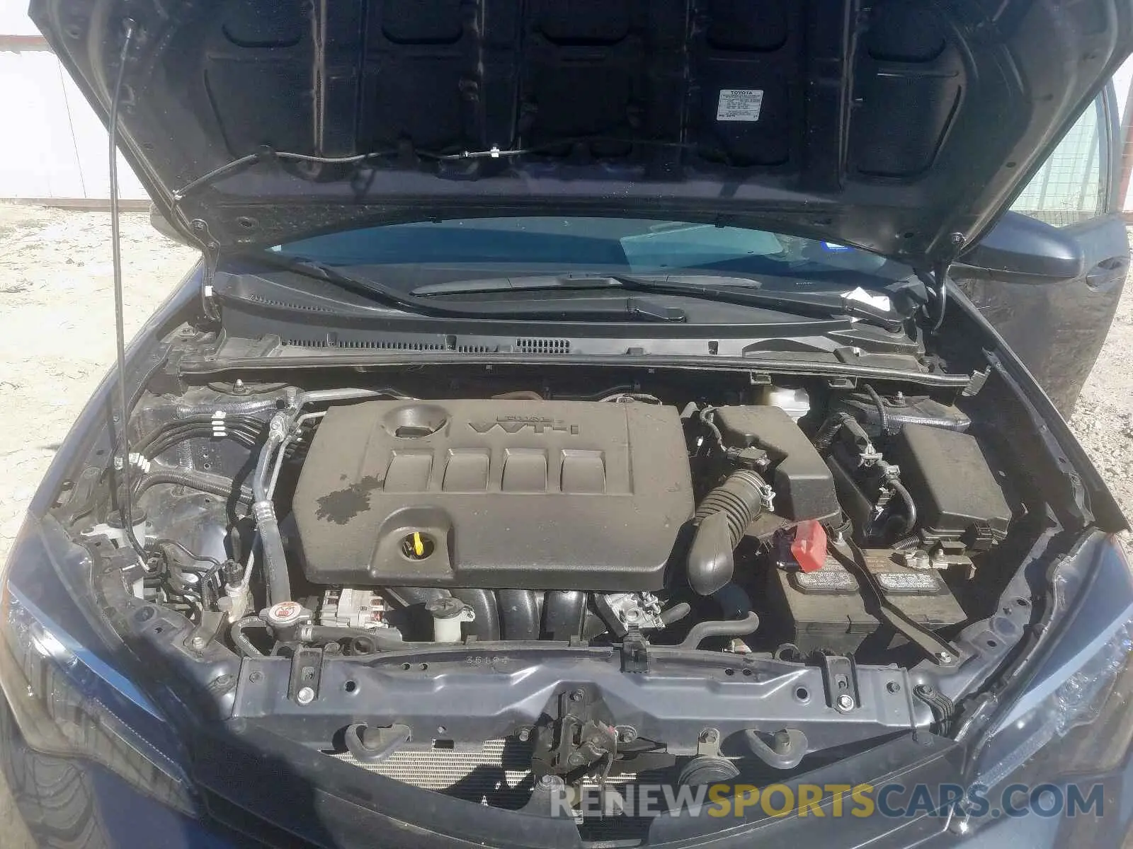 7 Photograph of a damaged car 5YFBURHE3KP910476 TOYOTA COROLLA 2019