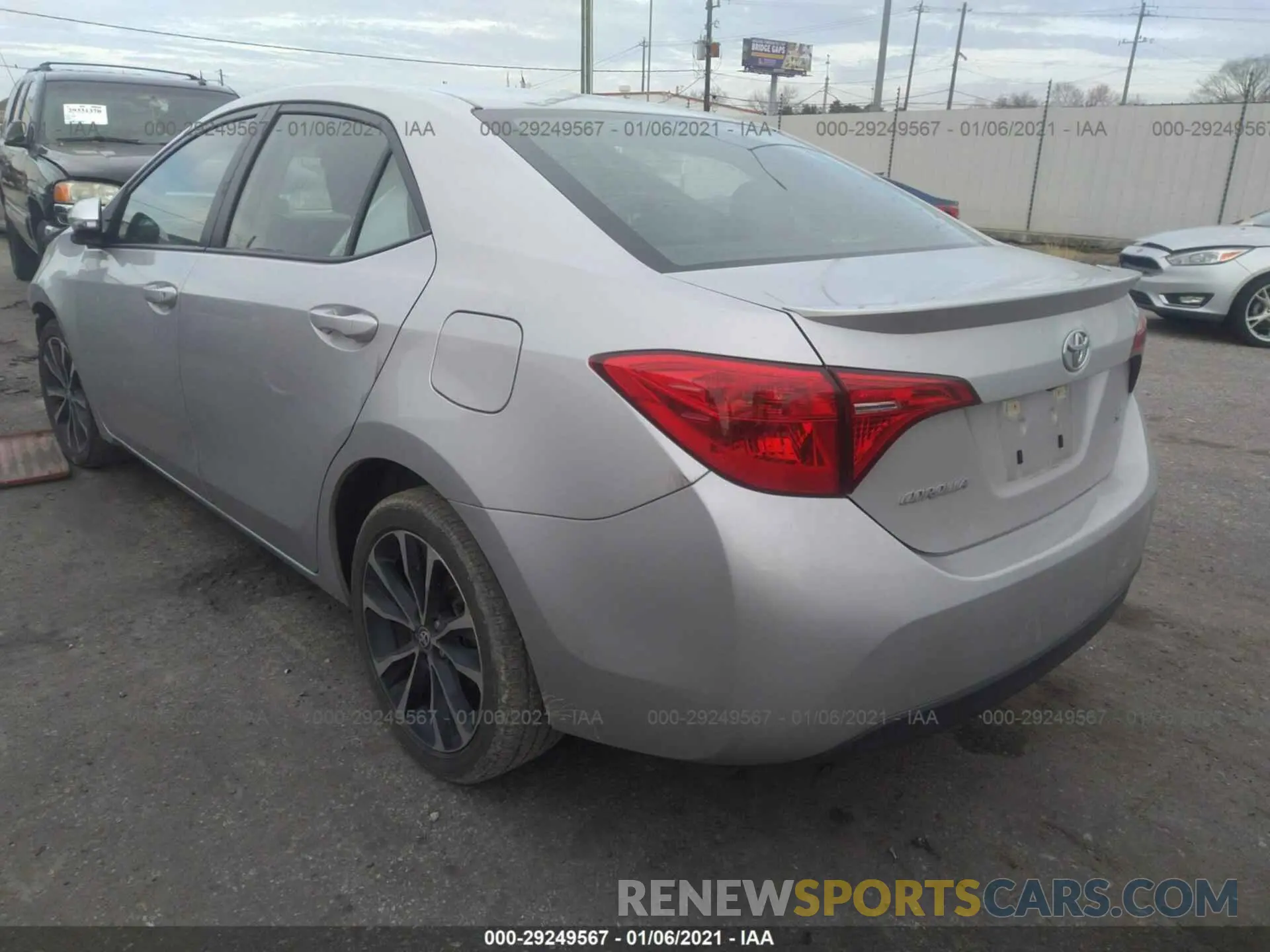 3 Photograph of a damaged car 5YFBURHE3KP911112 TOYOTA COROLLA 2019