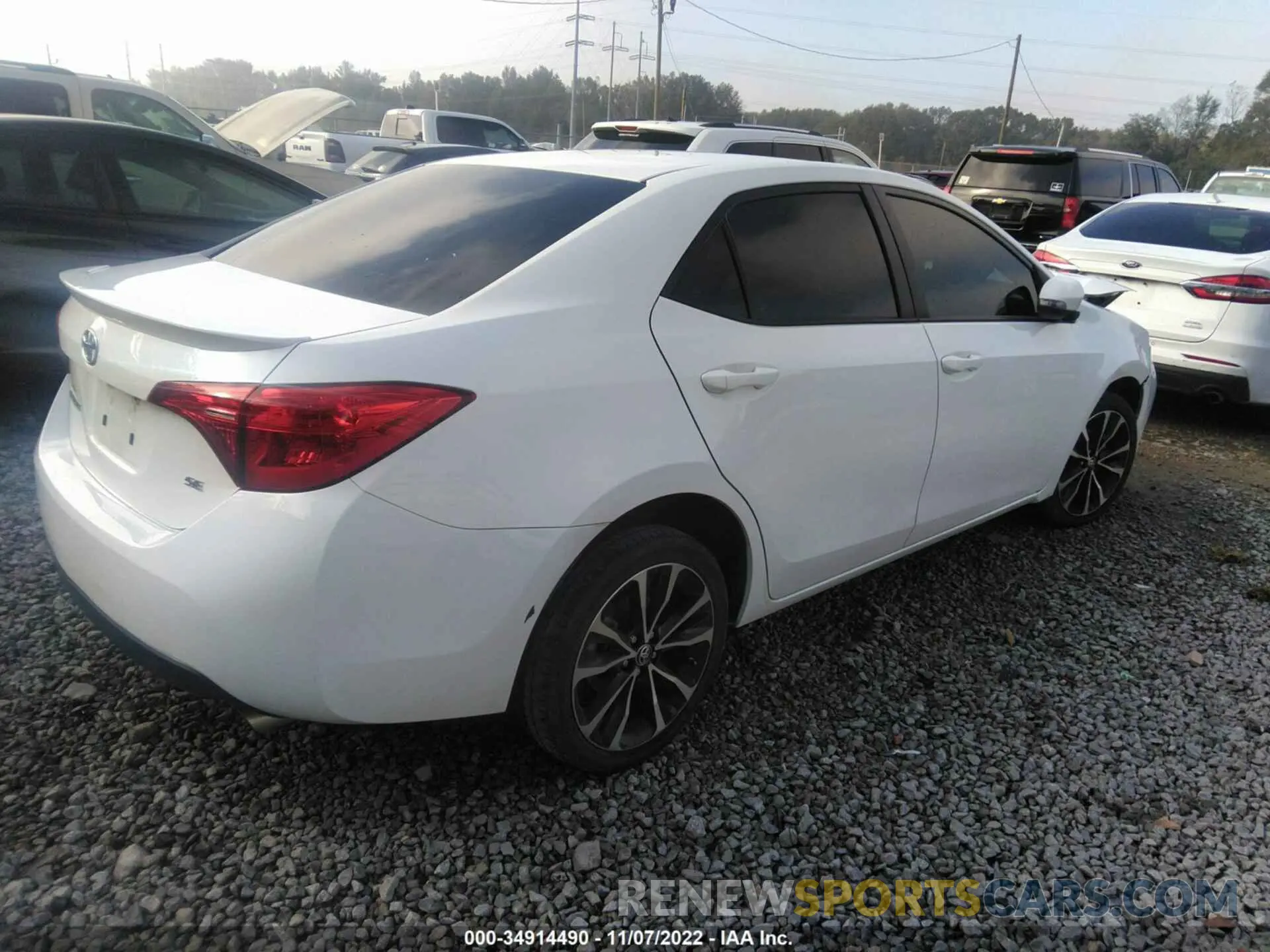 4 Photograph of a damaged car 5YFBURHE3KP911501 TOYOTA COROLLA 2019
