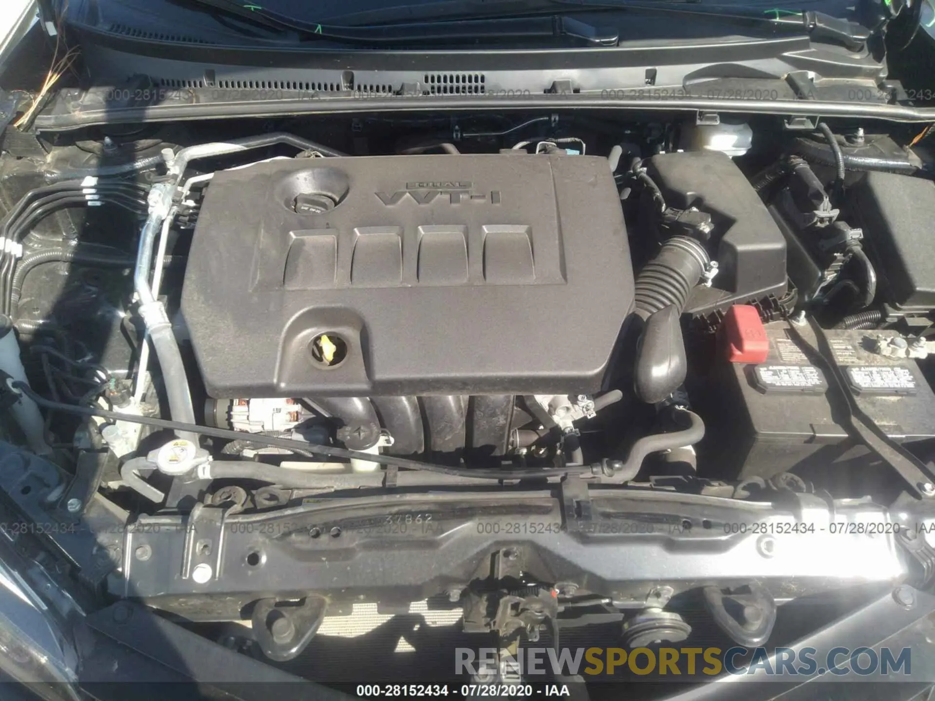 10 Photograph of a damaged car 5YFBURHE3KP913121 TOYOTA COROLLA 2019