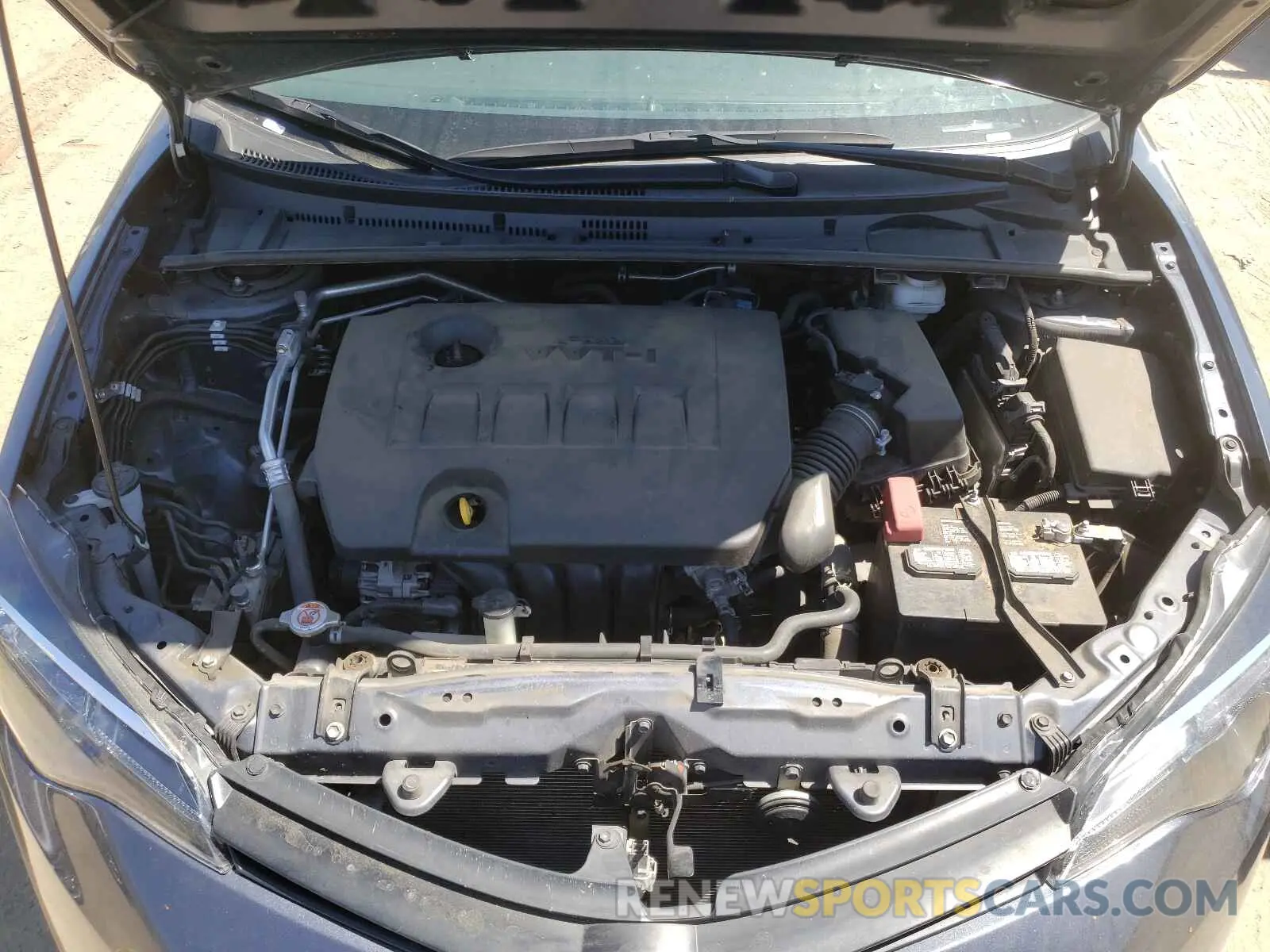 7 Photograph of a damaged car 5YFBURHE3KP913989 TOYOTA COROLLA 2019