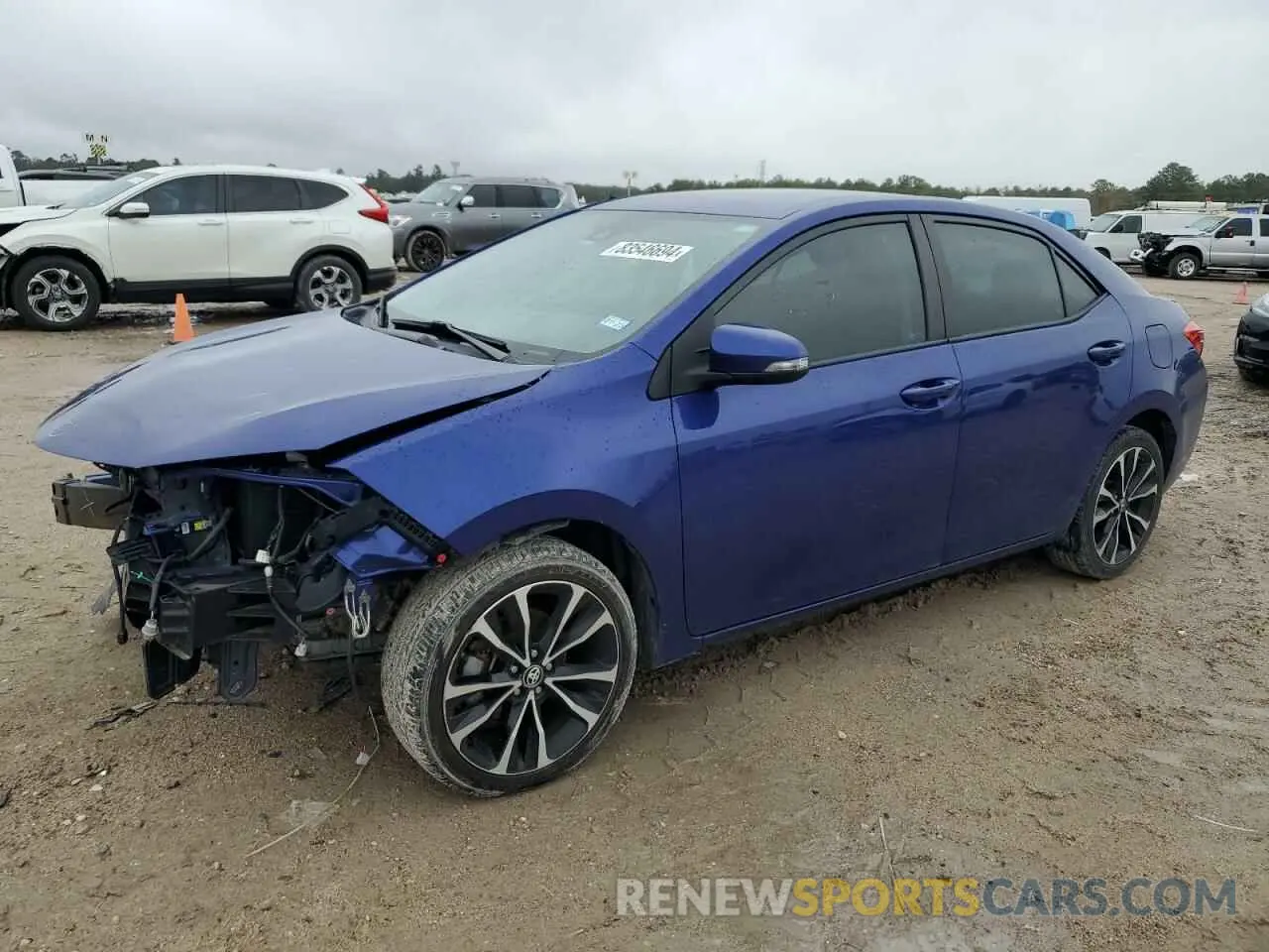 1 Photograph of a damaged car 5YFBURHE3KP915368 TOYOTA COROLLA 2019