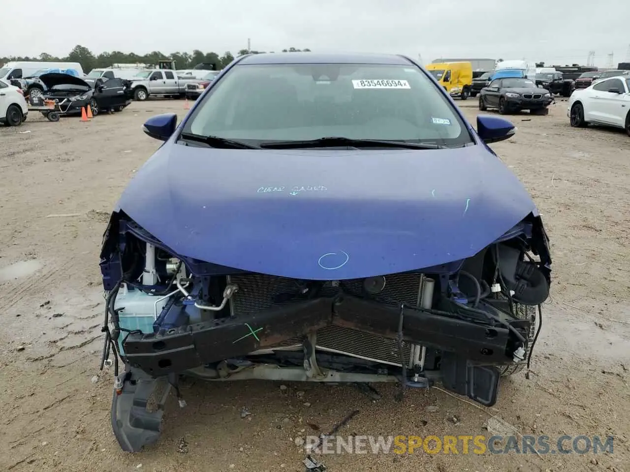 5 Photograph of a damaged car 5YFBURHE3KP915368 TOYOTA COROLLA 2019