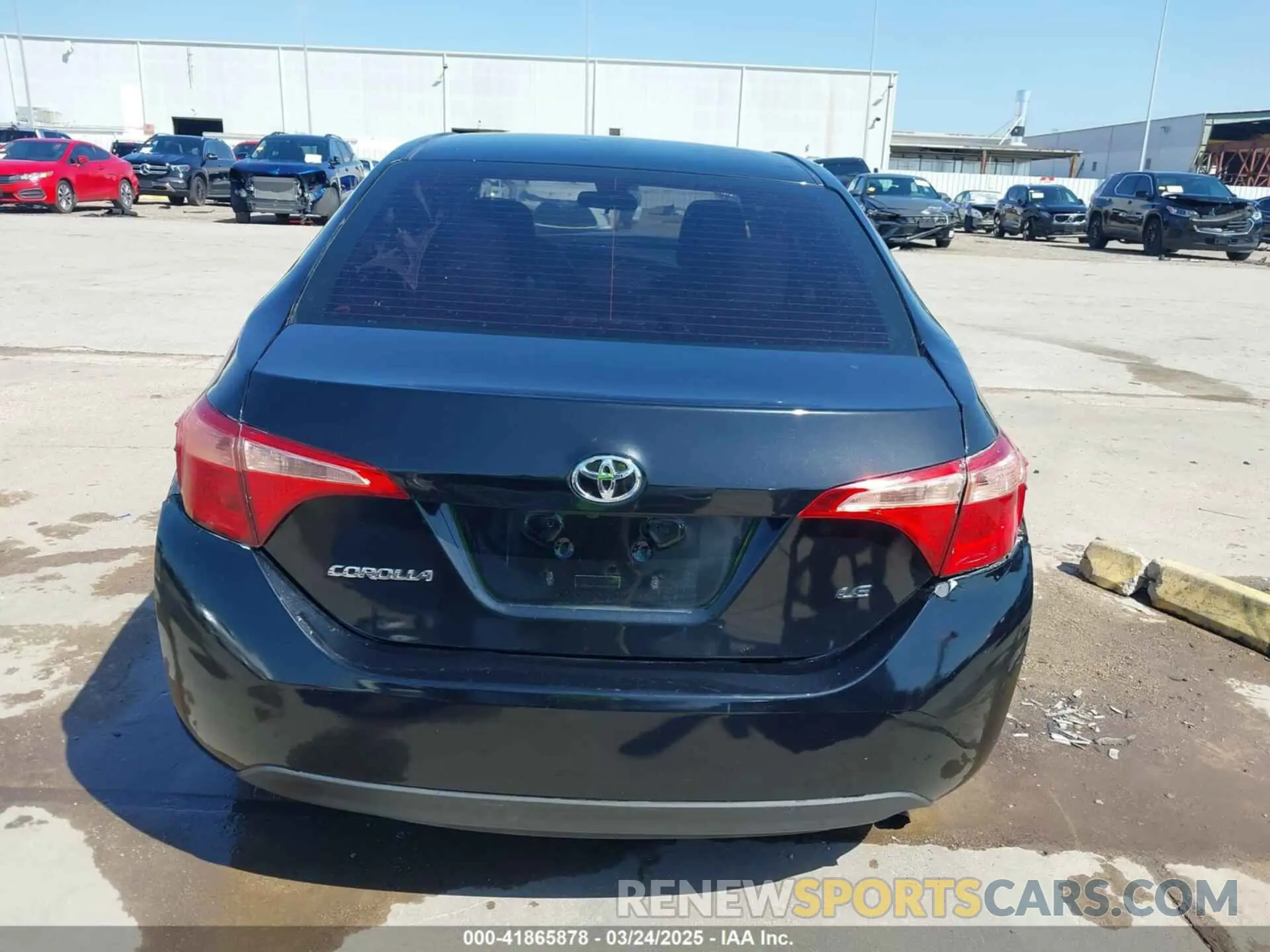 16 Photograph of a damaged car 5YFBURHE3KP919758 TOYOTA COROLLA 2019