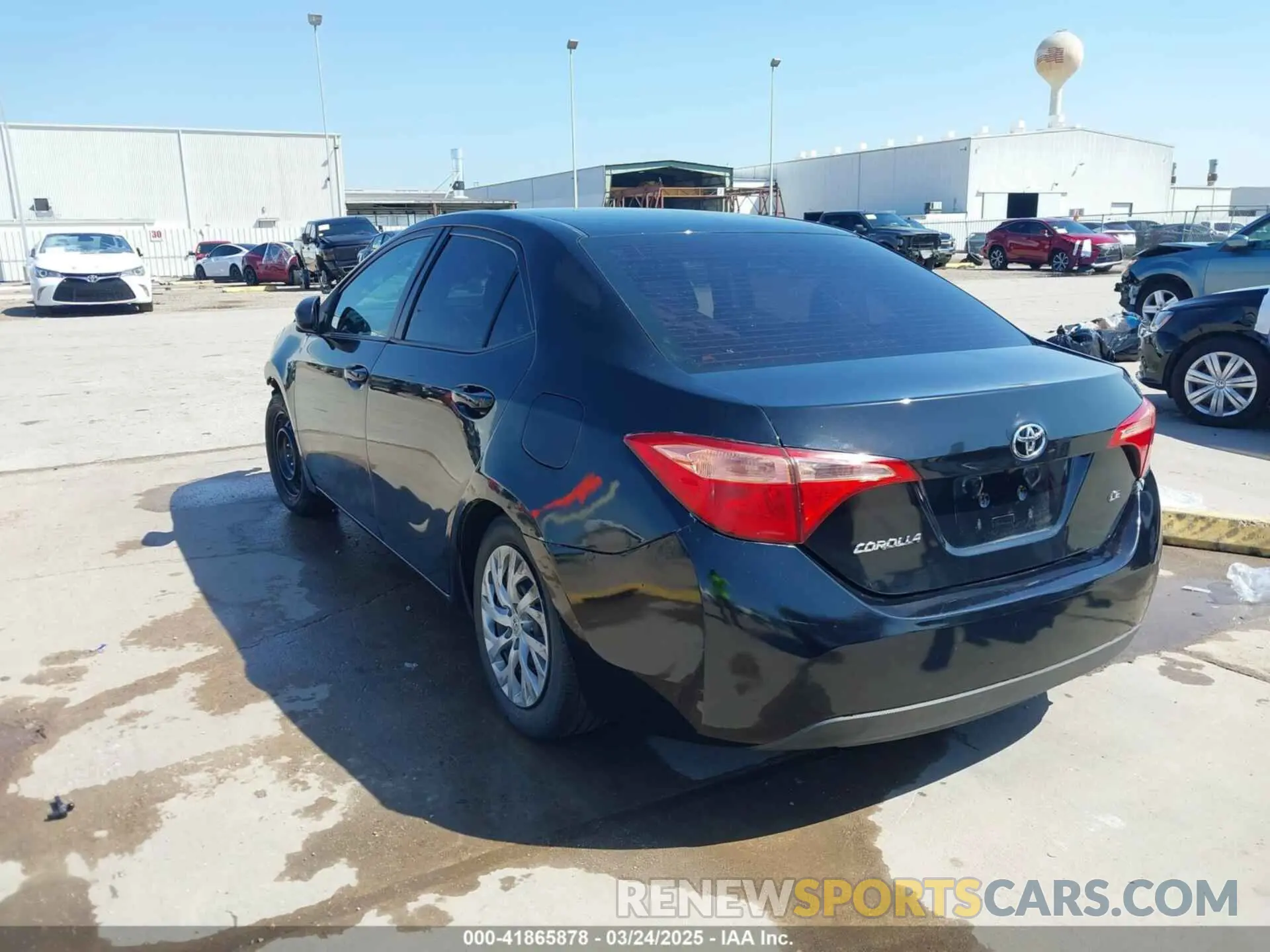 3 Photograph of a damaged car 5YFBURHE3KP919758 TOYOTA COROLLA 2019