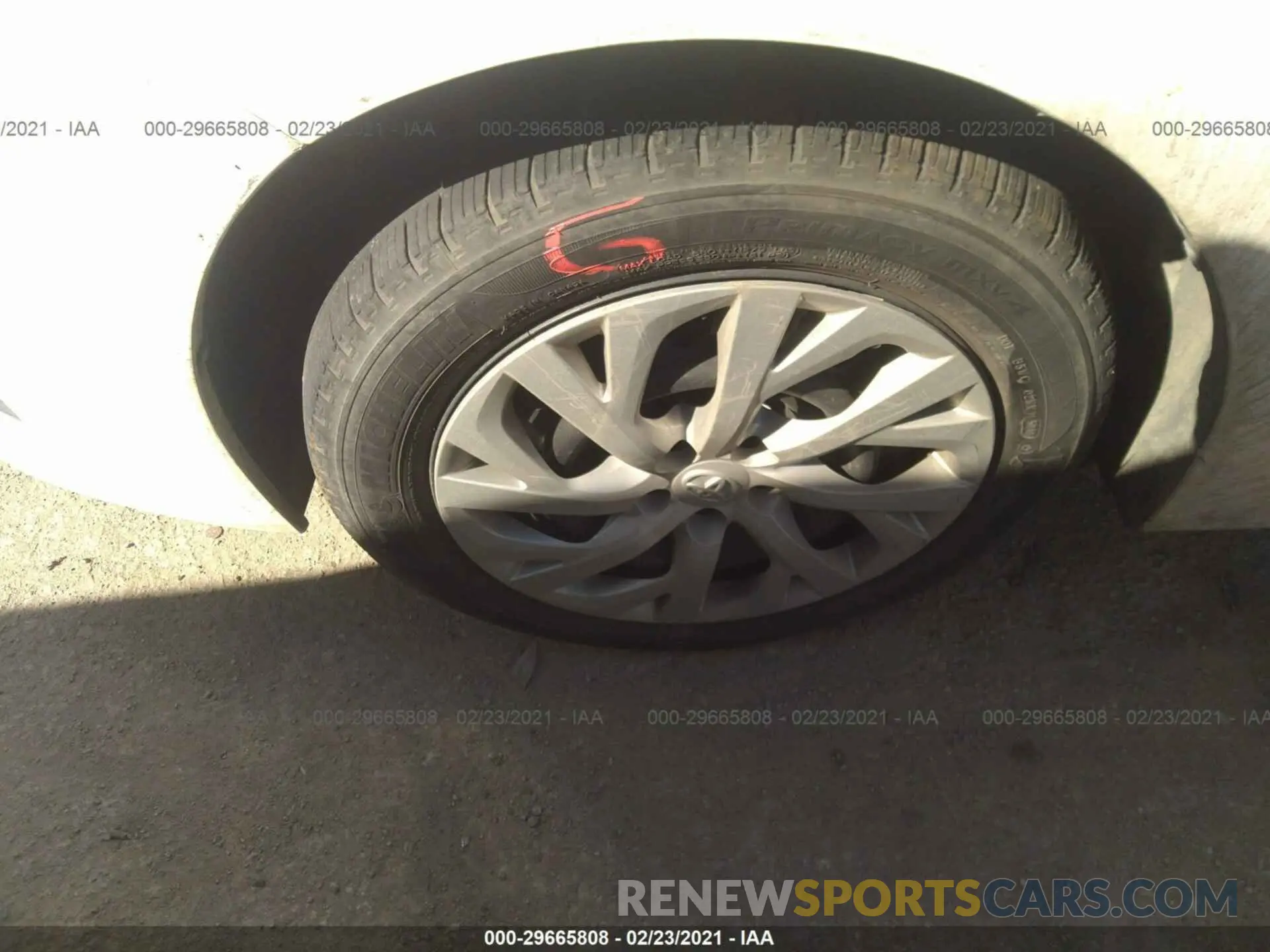 11 Photograph of a damaged car 5YFBURHE3KP932199 TOYOTA COROLLA 2019