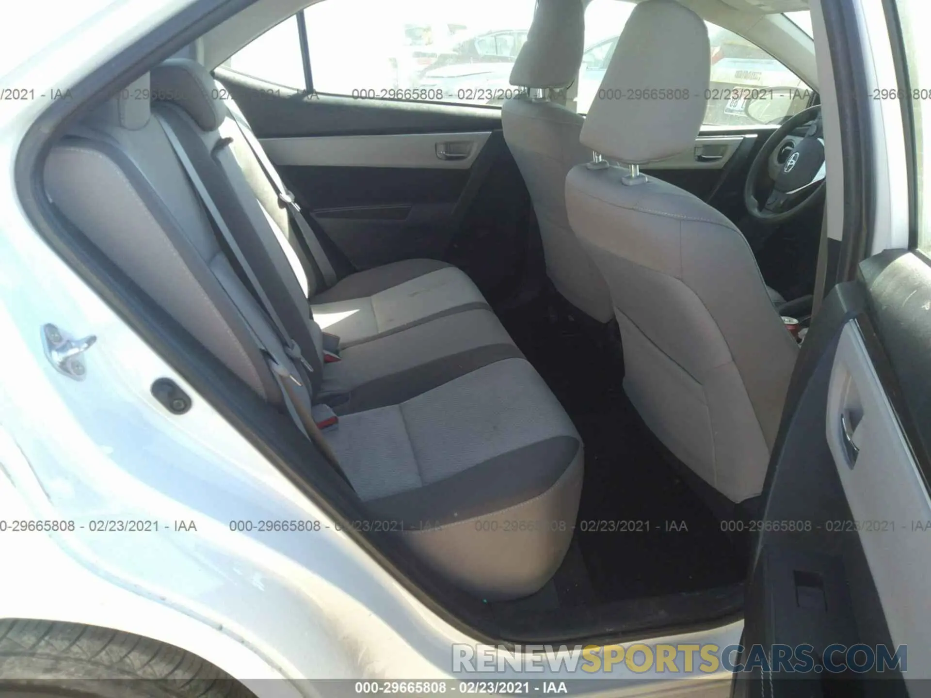 8 Photograph of a damaged car 5YFBURHE3KP932199 TOYOTA COROLLA 2019