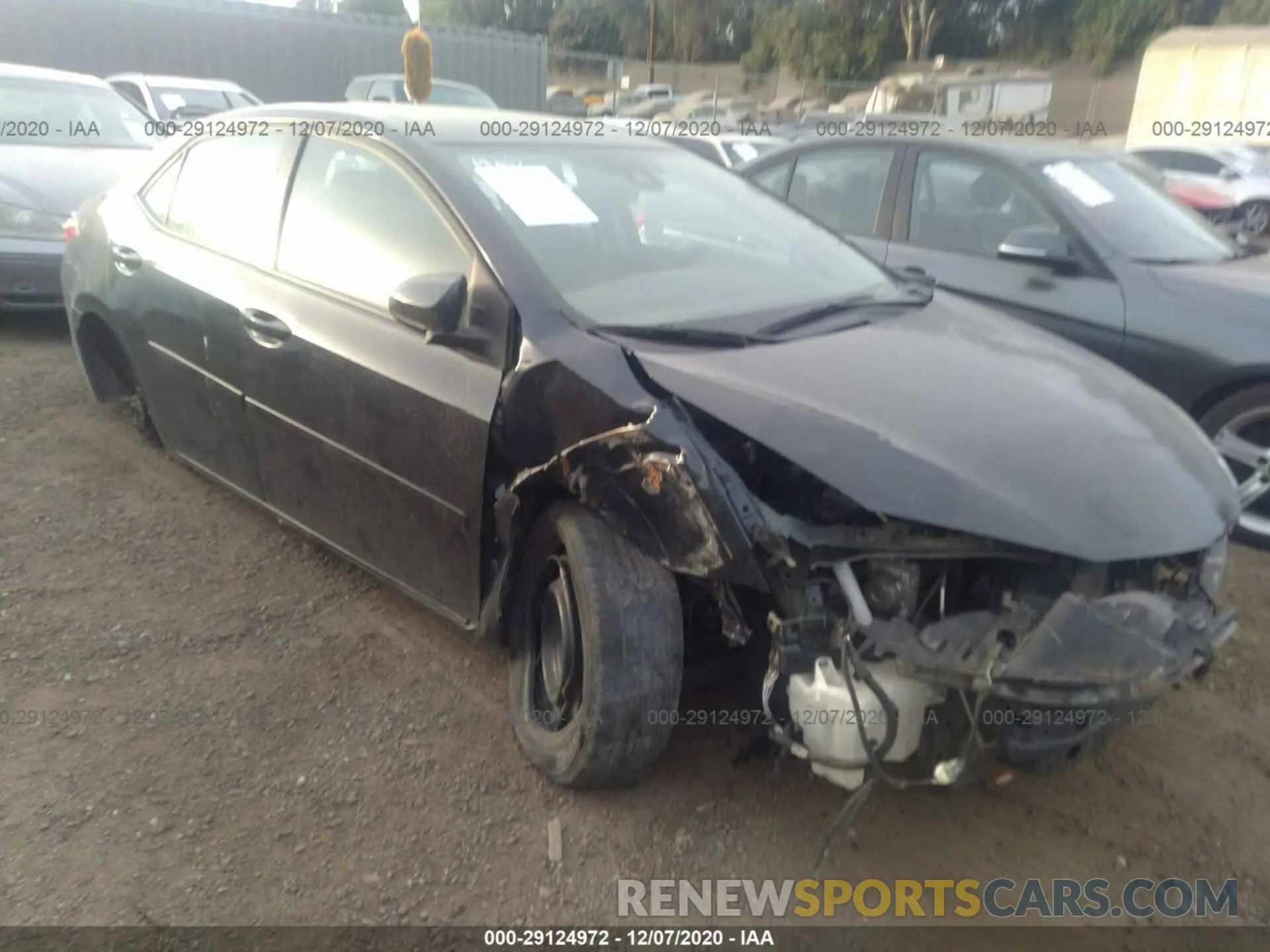 1 Photograph of a damaged car 5YFBURHE3KP932414 TOYOTA COROLLA 2019