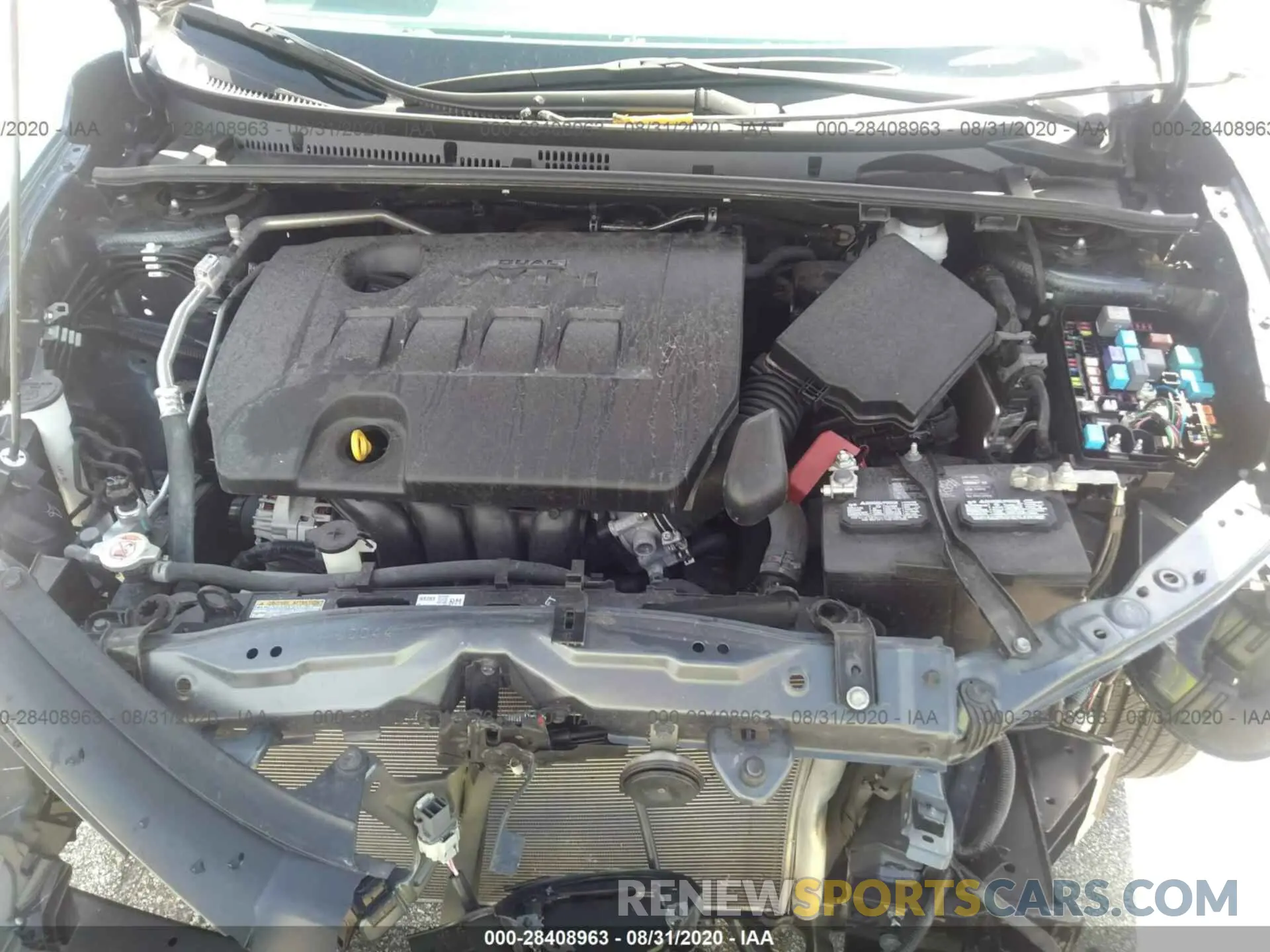 10 Photograph of a damaged car 5YFBURHE3KP935250 TOYOTA COROLLA 2019
