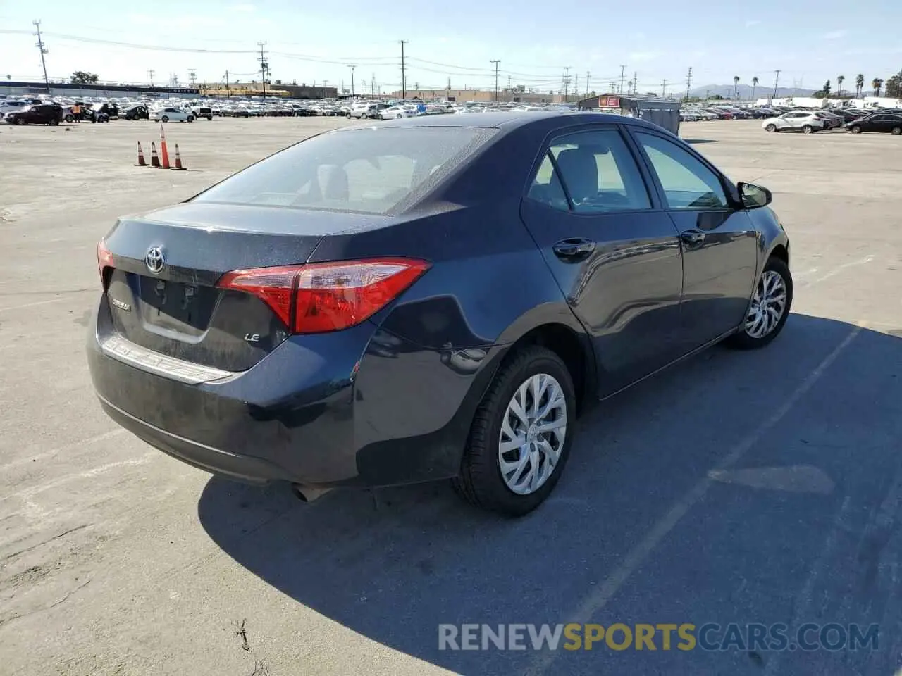 4 Photograph of a damaged car 5YFBURHE3KP939492 TOYOTA COROLLA 2019