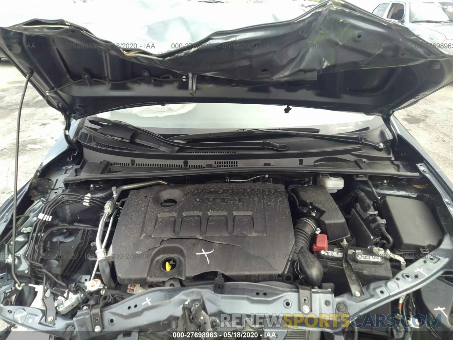 10 Photograph of a damaged car 5YFBURHE3KP944840 TOYOTA COROLLA 2019
