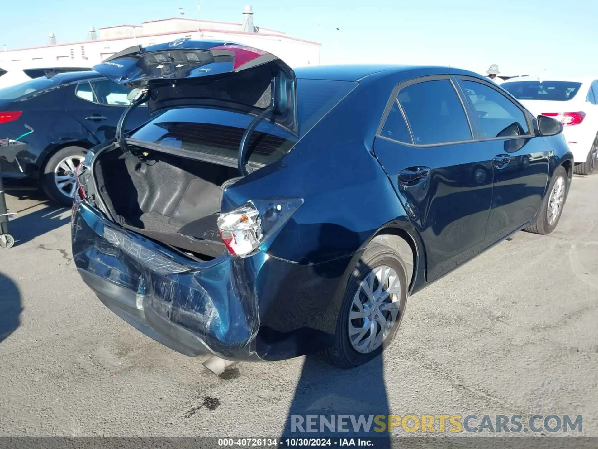 4 Photograph of a damaged car 5YFBURHE3KP947608 TOYOTA COROLLA 2019