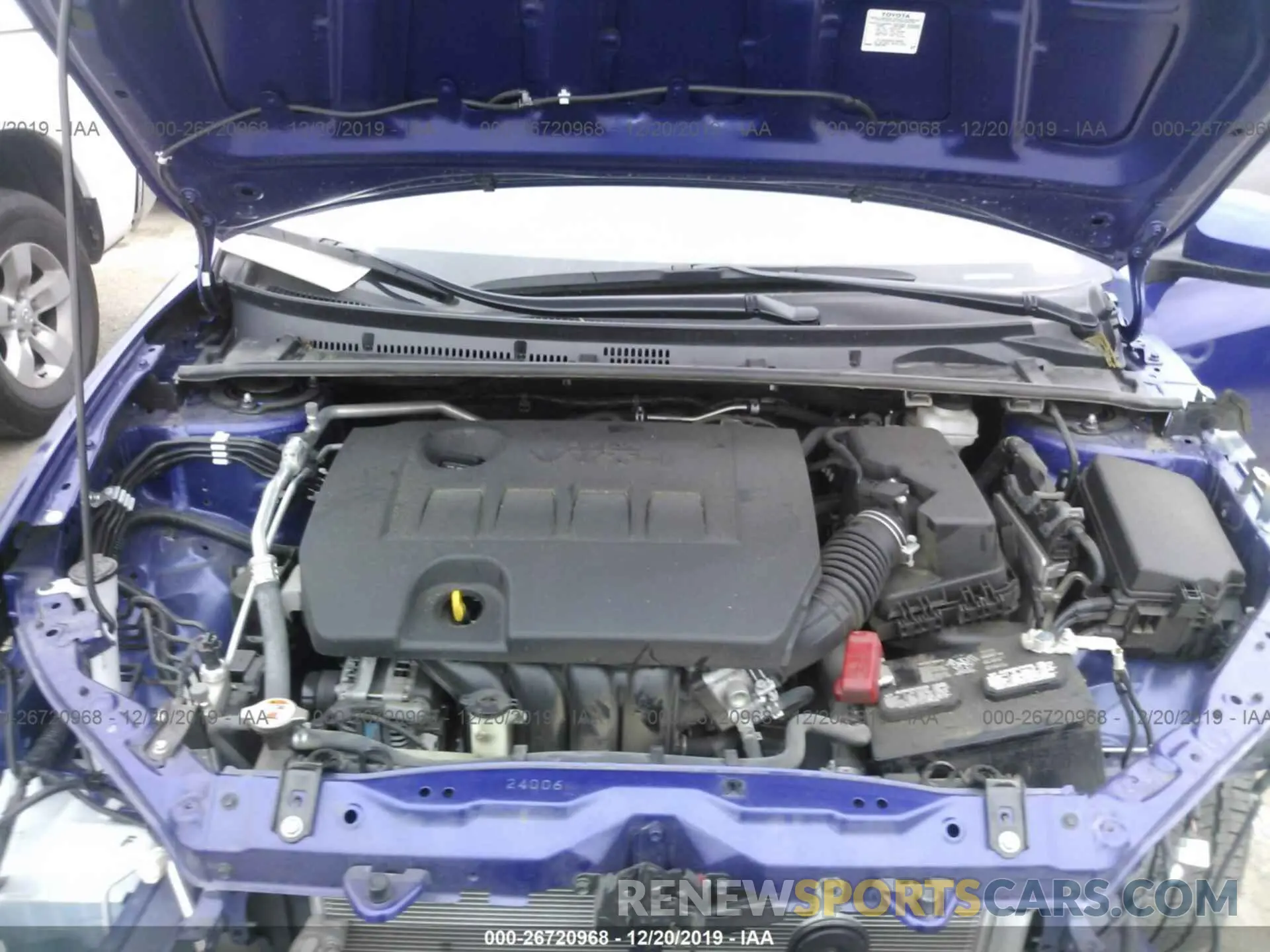 10 Photograph of a damaged car 5YFBURHE3KP949195 TOYOTA COROLLA 2019