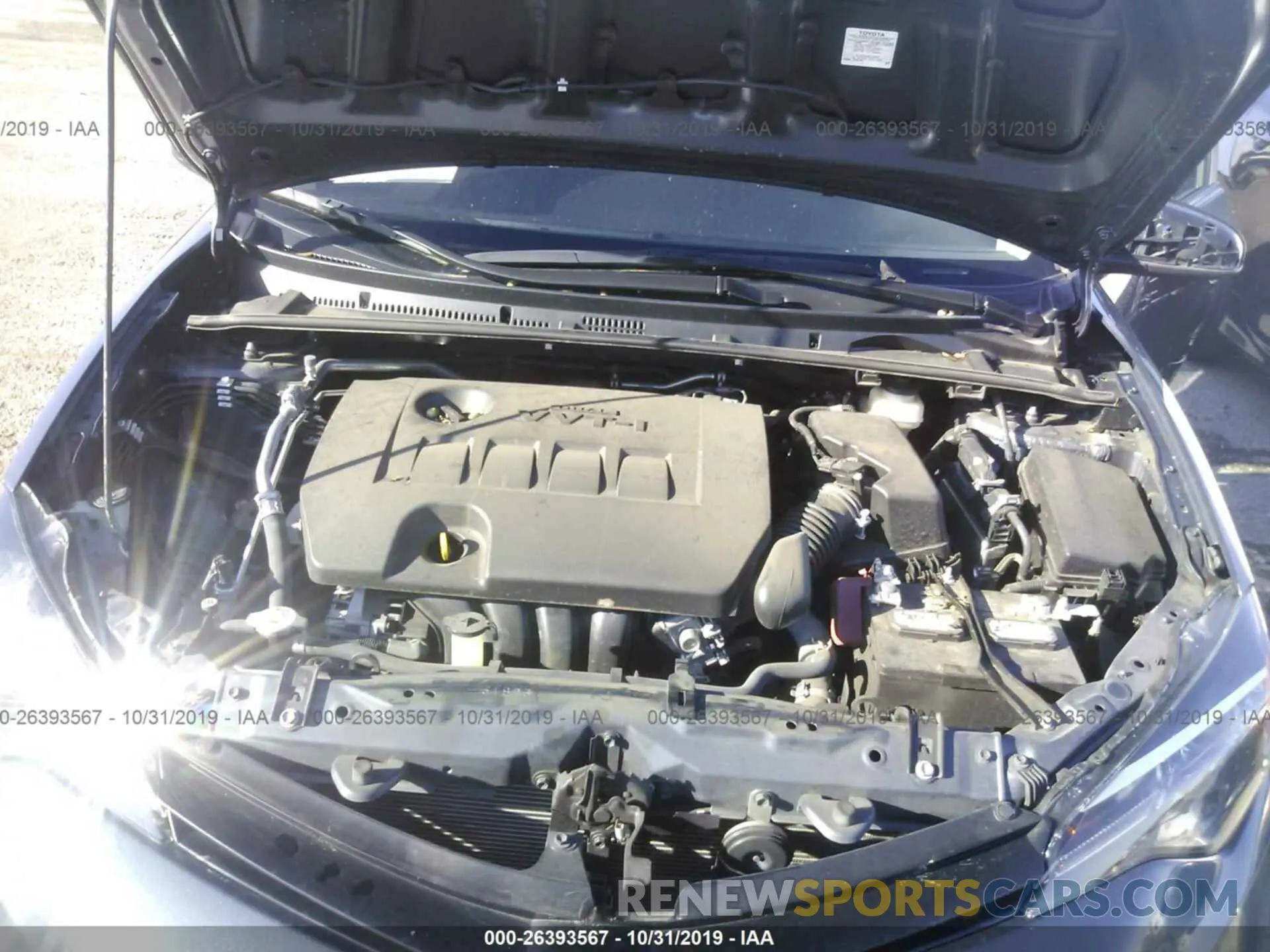 10 Photograph of a damaged car 5YFBURHE4KP857190 TOYOTA COROLLA 2019