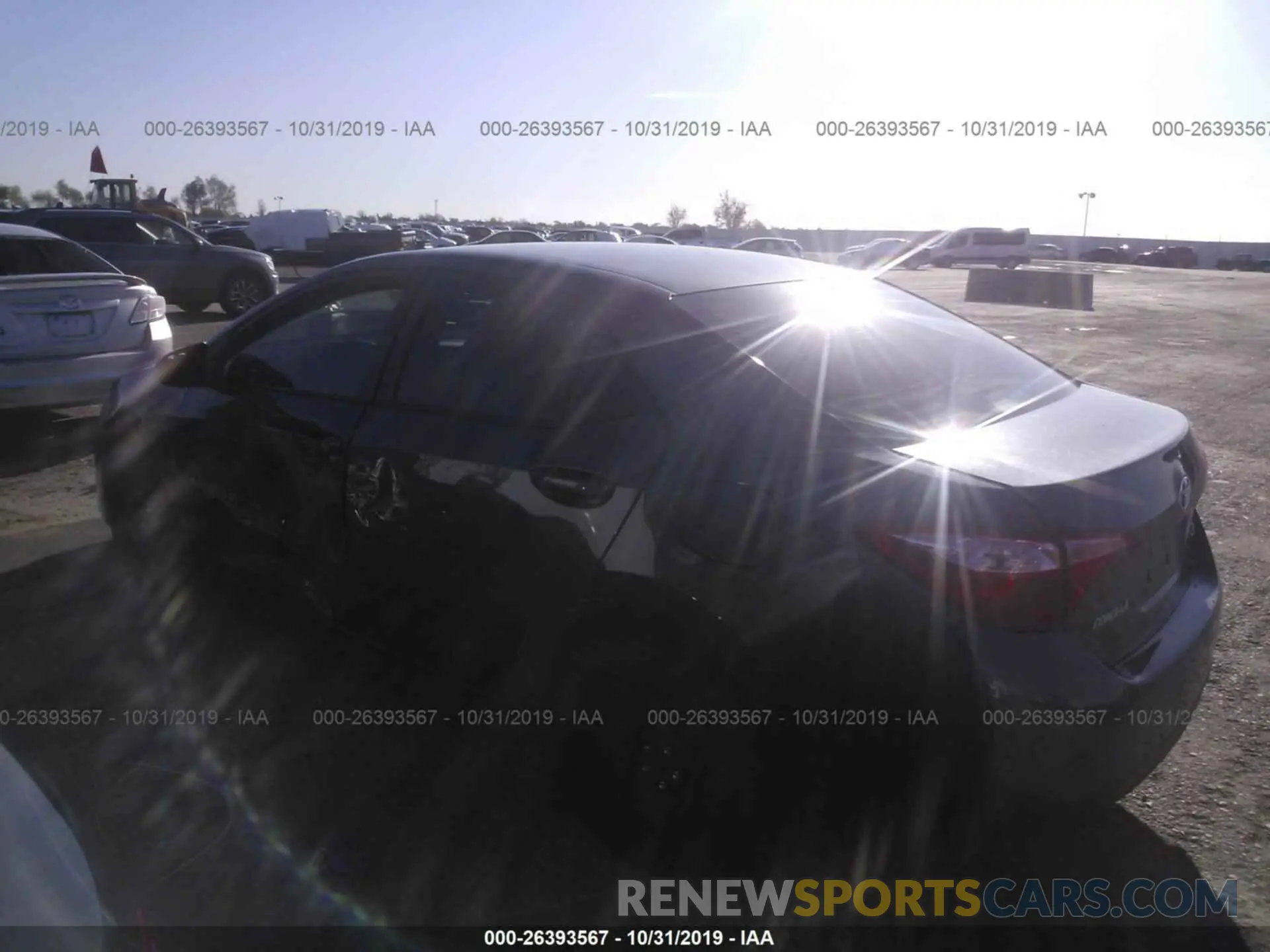 3 Photograph of a damaged car 5YFBURHE4KP857190 TOYOTA COROLLA 2019